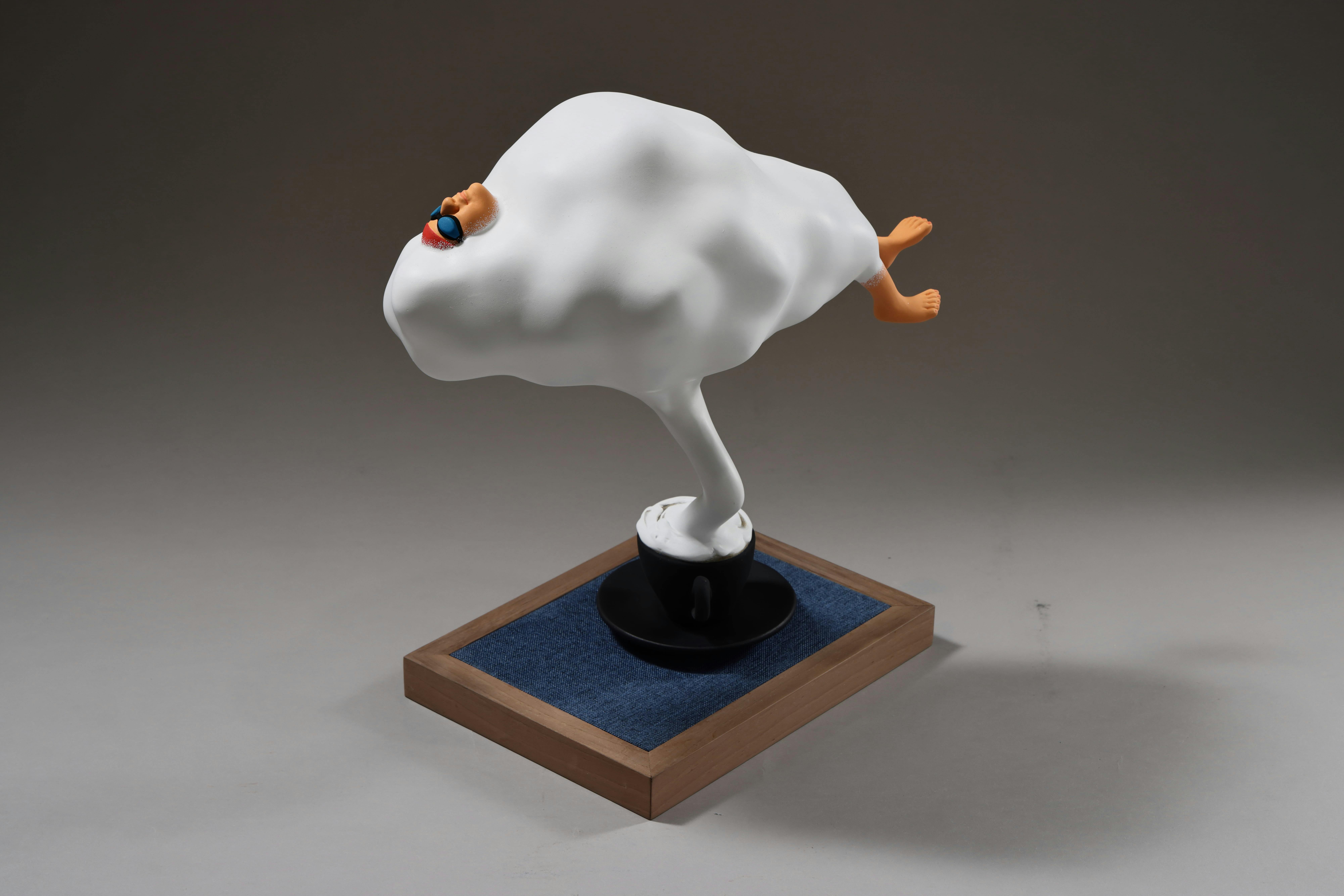 カプチーノ 青墨