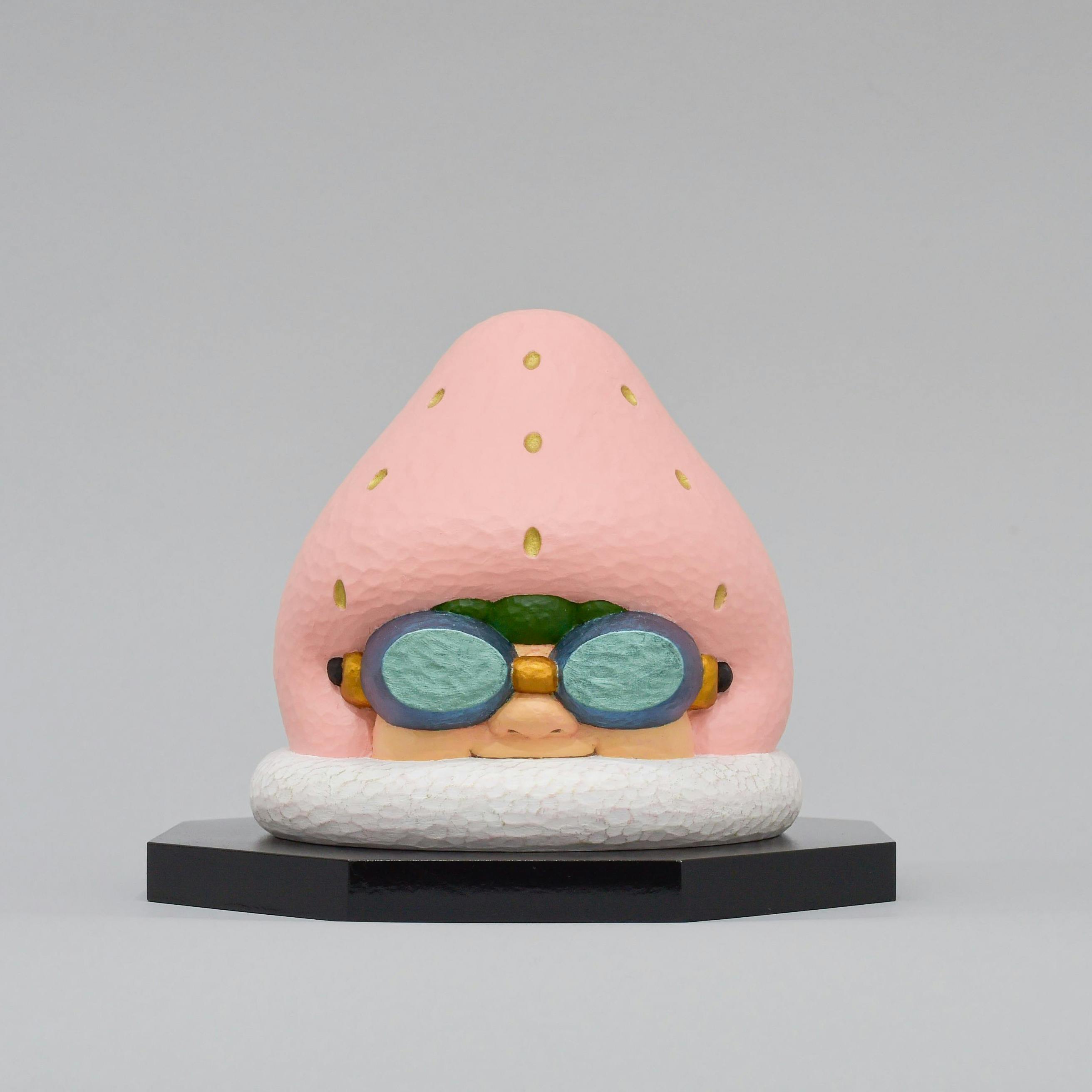 いちごずきん ピンク