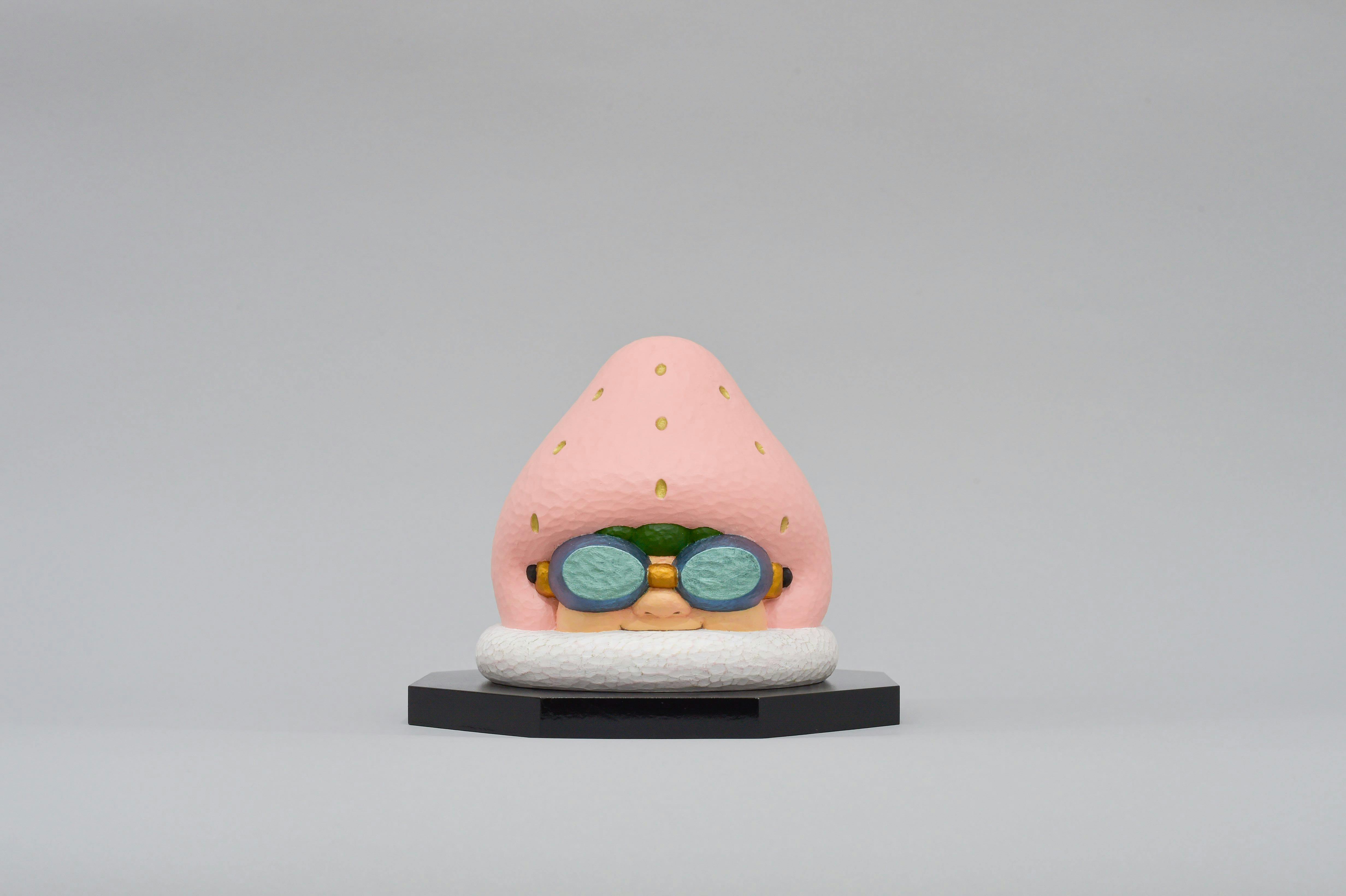 いちごずきん ピンク