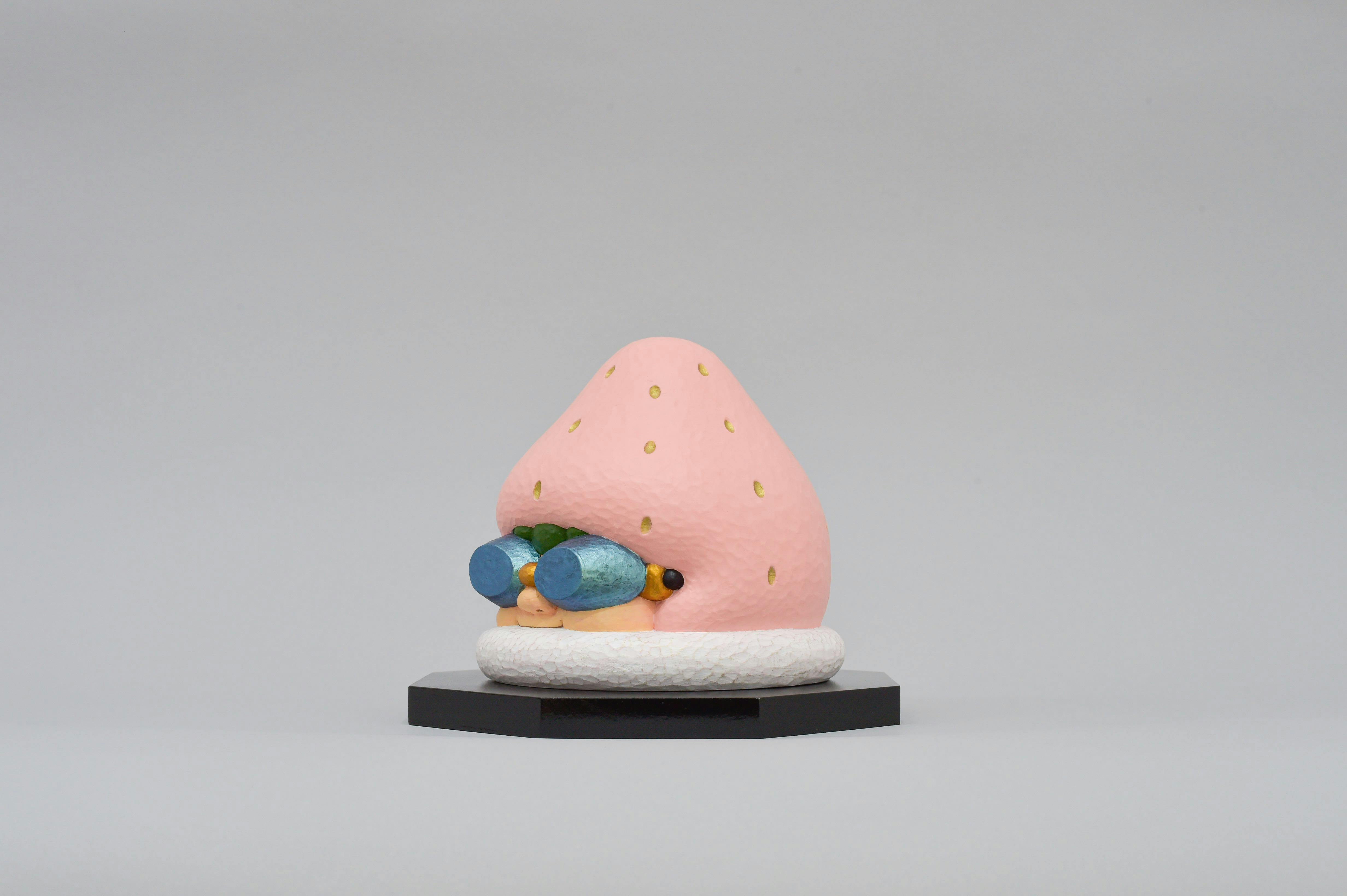 いちごずきん ピンク