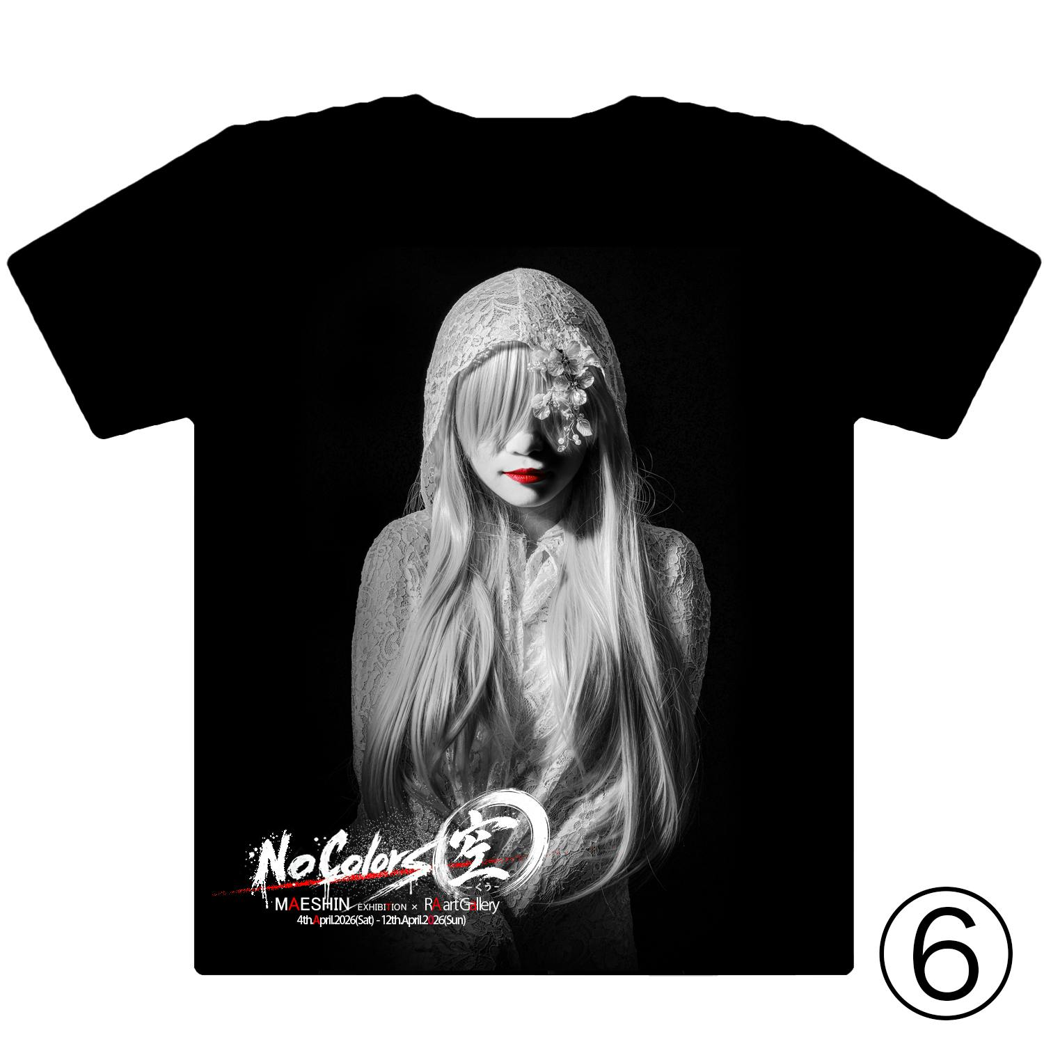 Maeshin 個展限定モチーフ×ロゴTシャツ メンズサイズ