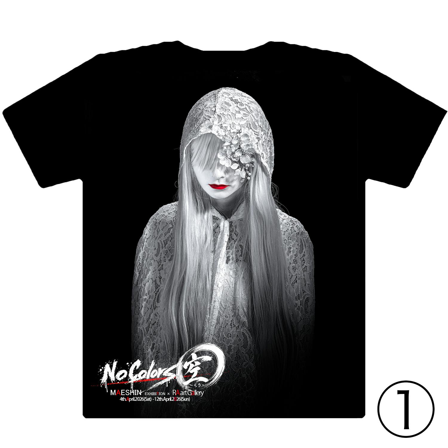 Maeshin 個展限定モチーフ×ロゴTシャツ レディースサイズ