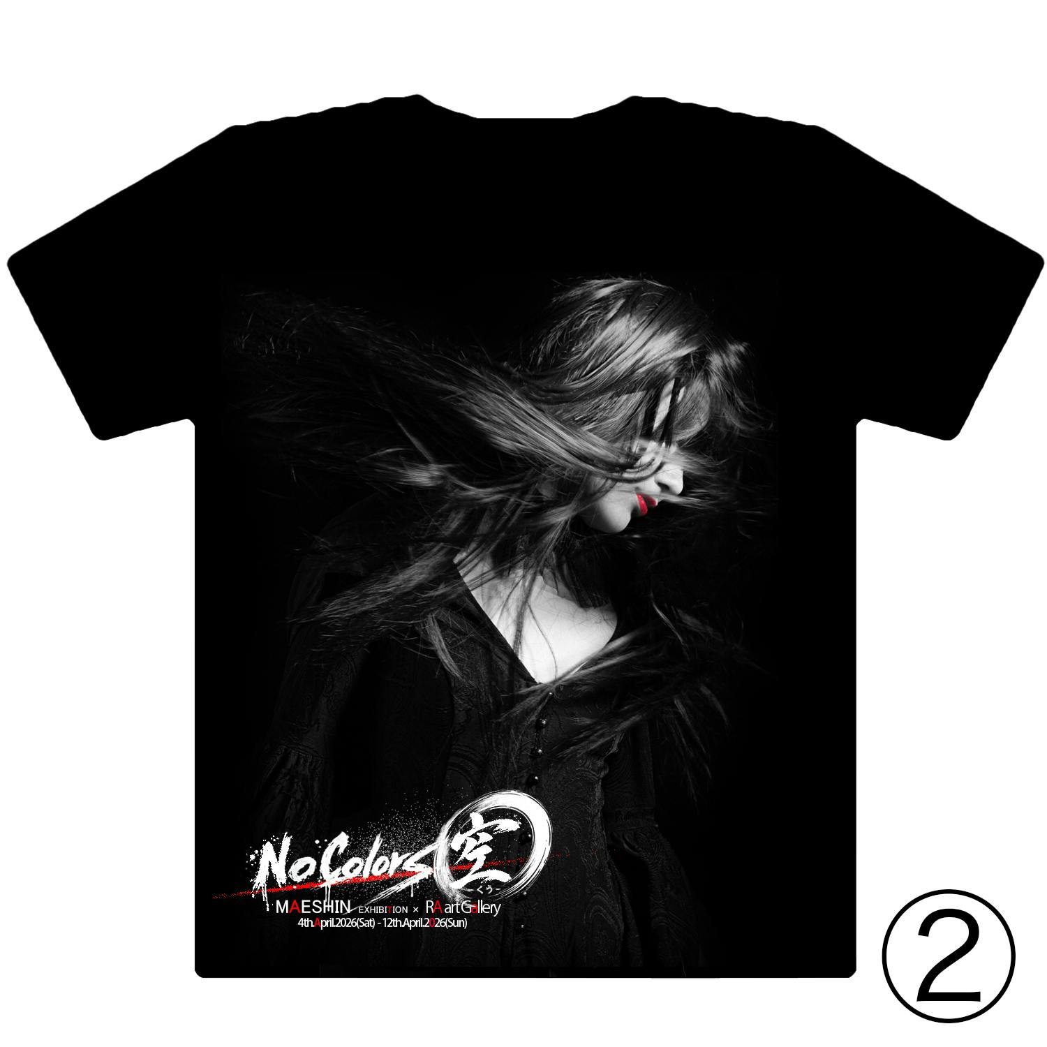 Maeshin 個展限定モチーフ×ロゴTシャツ レディースサイズ