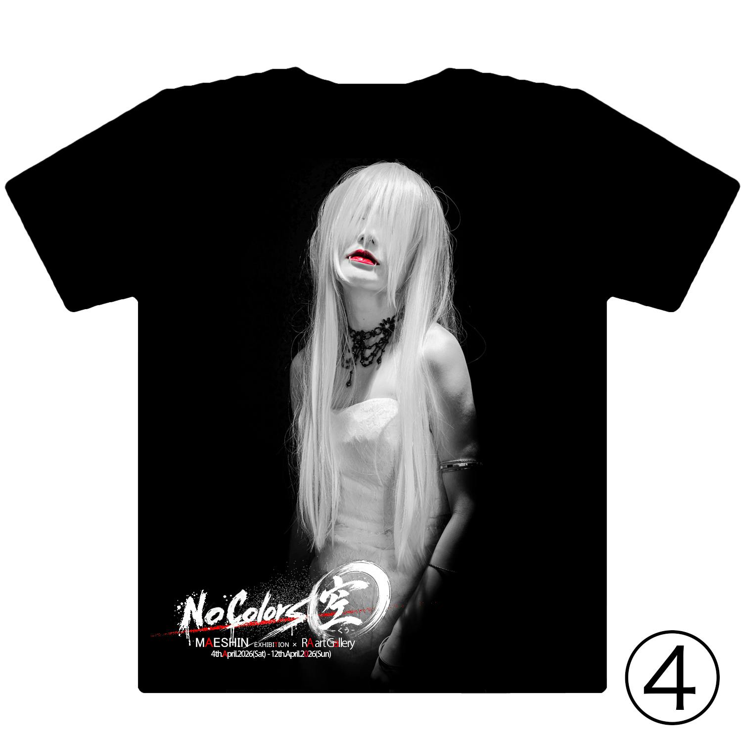 Maeshin 個展限定モチーフ×ロゴTシャツ レディースサイズ