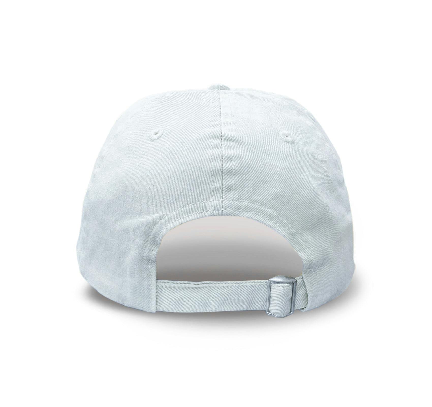 STUDY CAP (BABY BLUE WITH WHITE)
