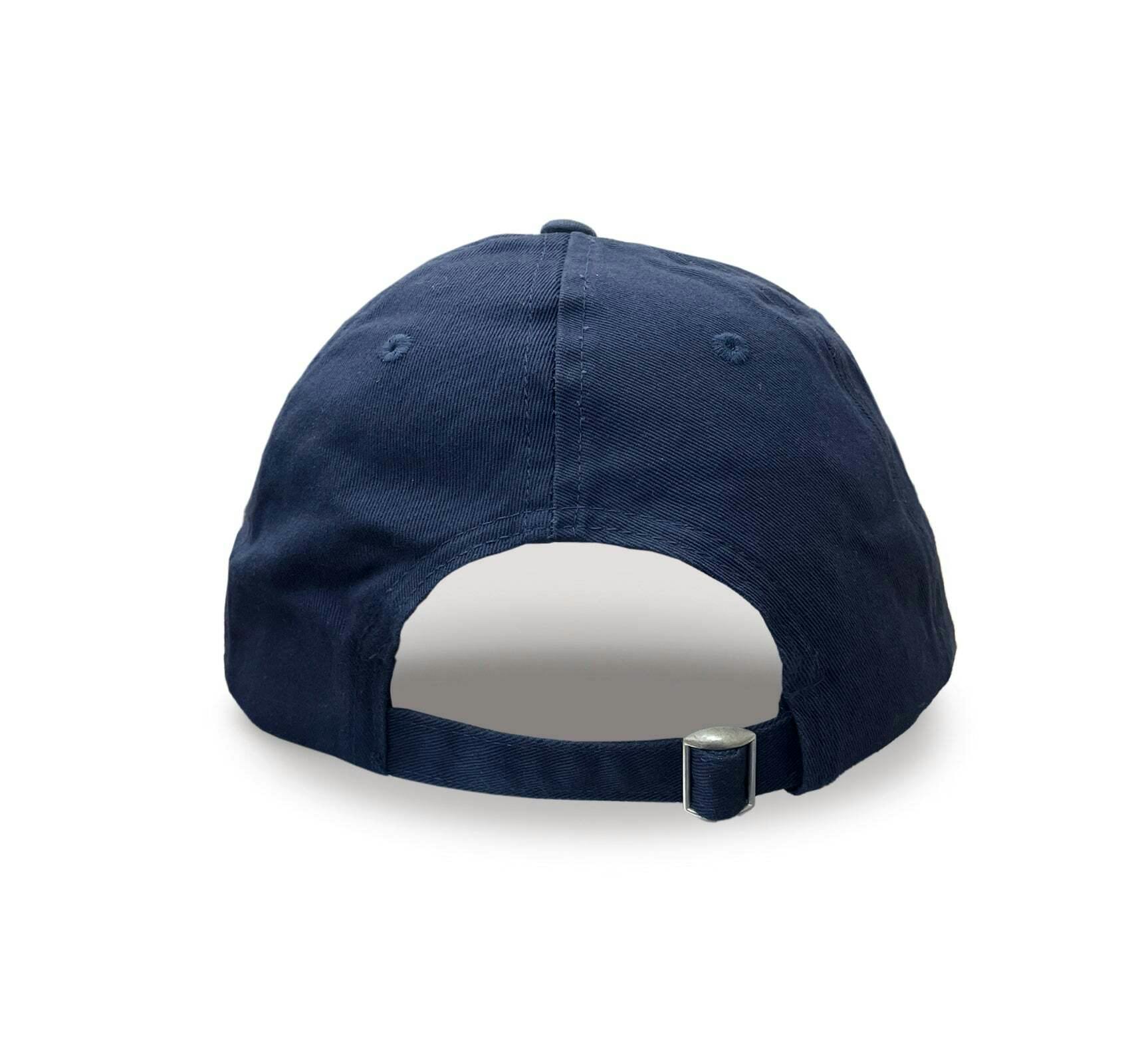 STUDY CAP (NAVY WITH BORDEAUX)