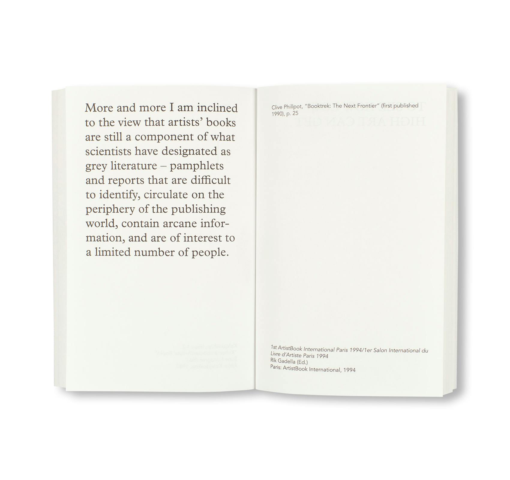 QUOTES ABOUT BOOKS FROM BOOKS ABOUT BOOKS - REVISED, REVERSED, REVISITED EDITION