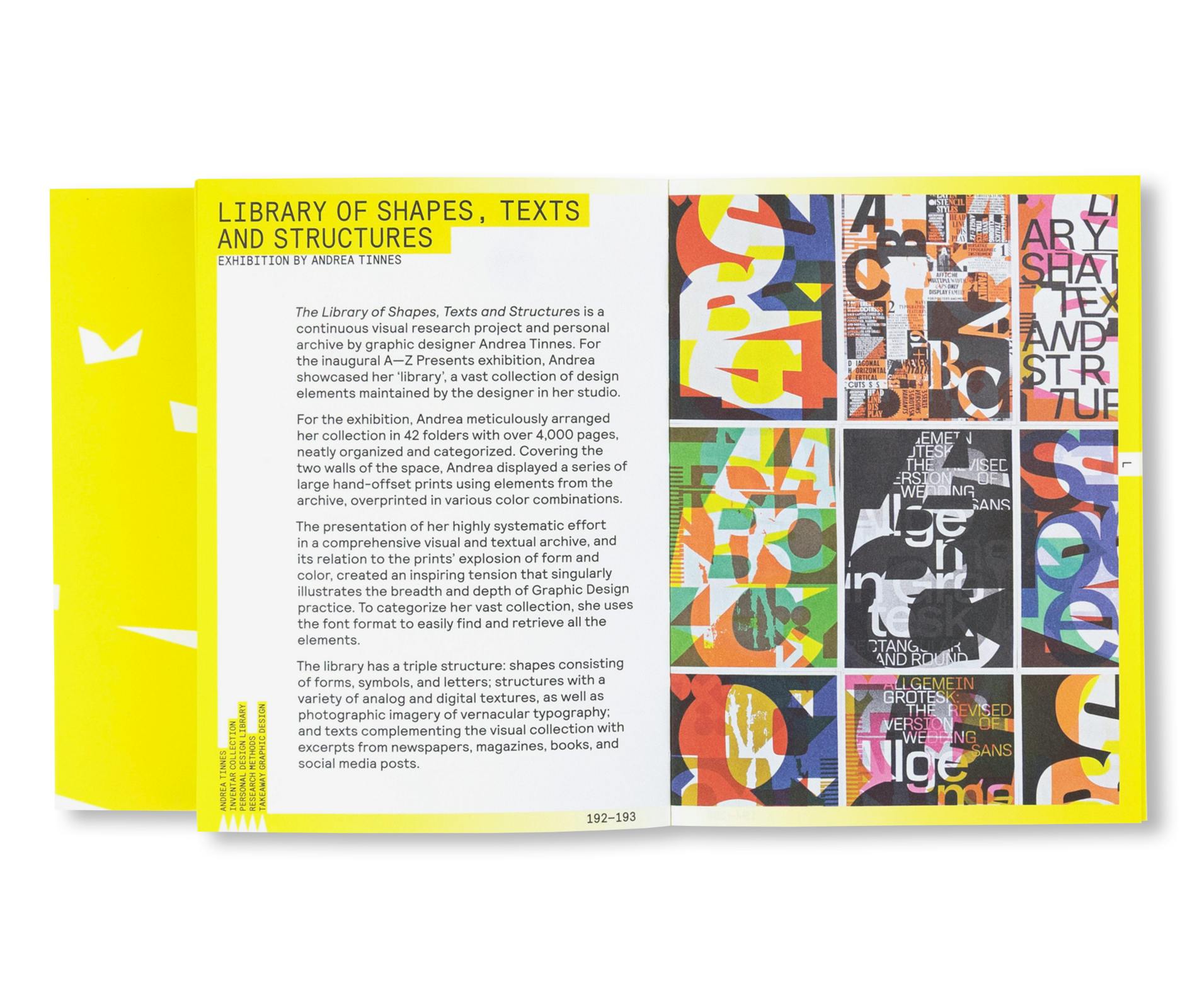 ON THE EDGES OF GRAPHIC DESIGN FROM A—Z