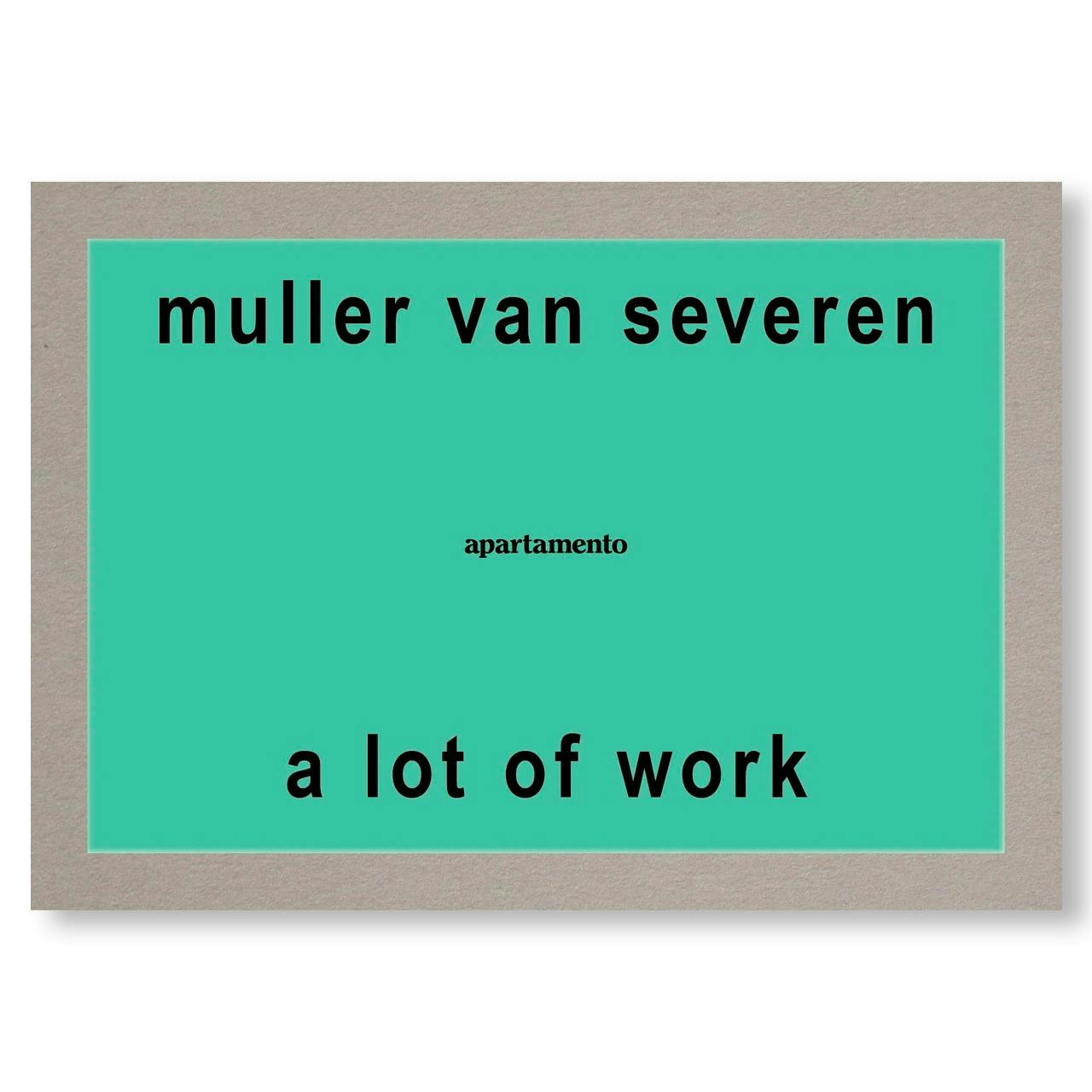 [予約受付中] A LOT OF WORK