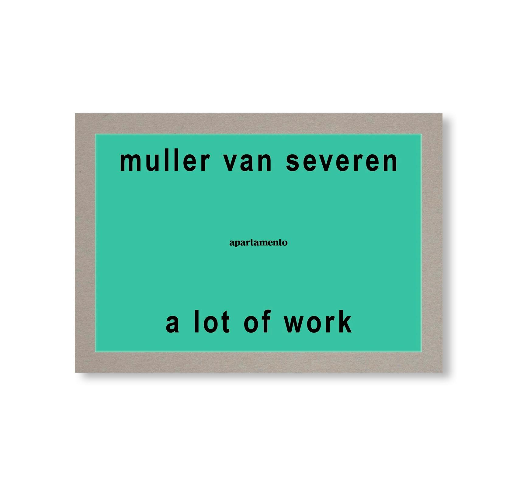 [予約受付中] A LOT OF WORK