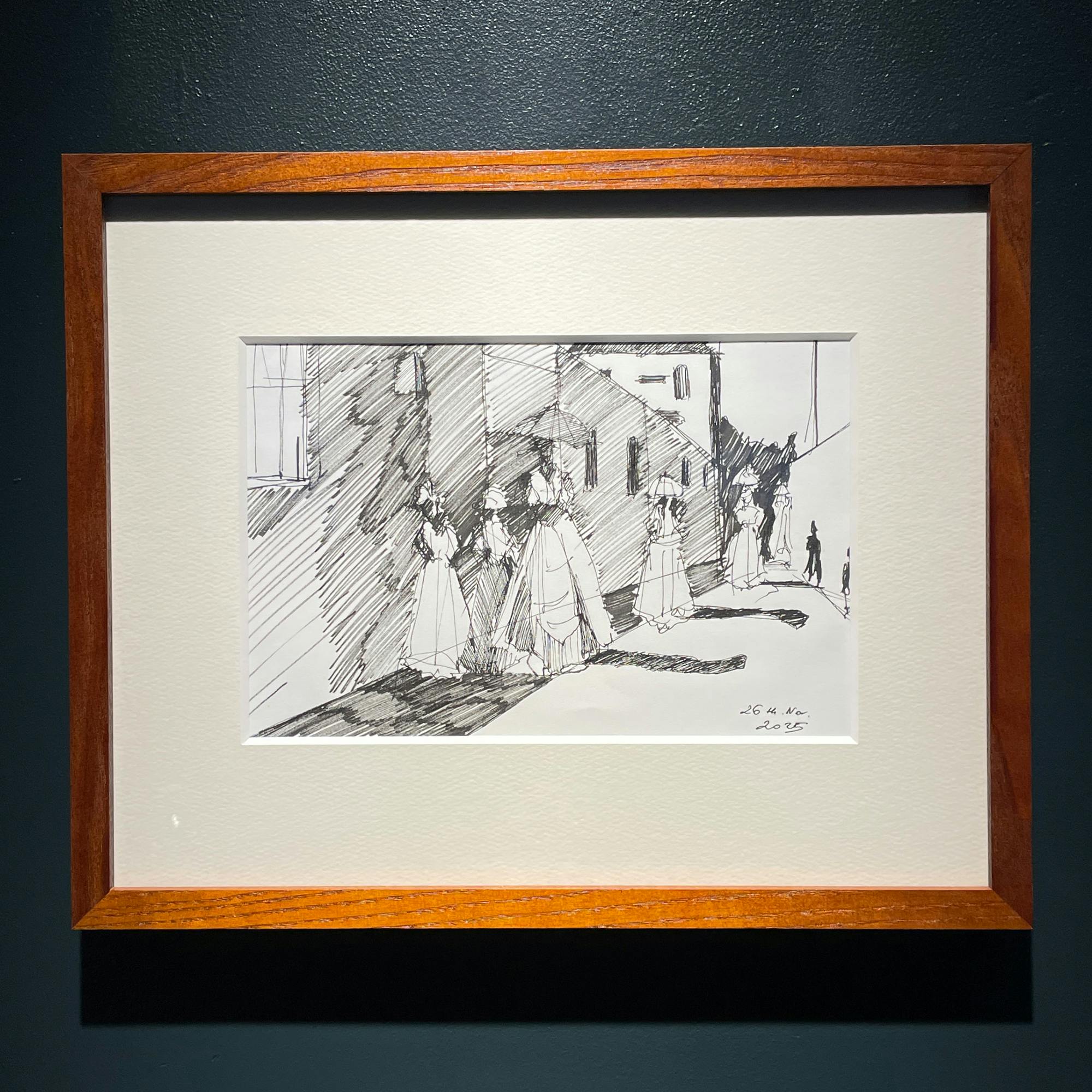 Madeleine Skrzynecka : in the south of france (Framed)