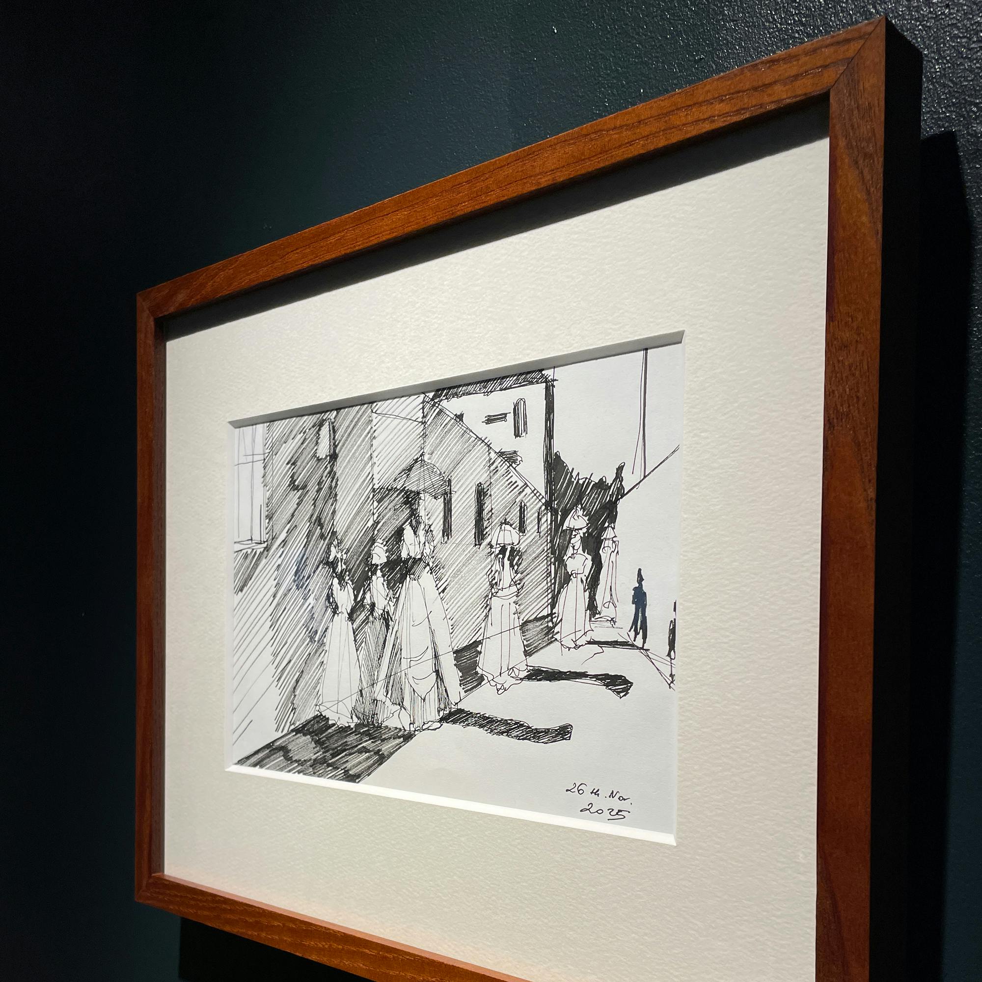 Madeleine Skrzynecka : in the south of france (Framed)