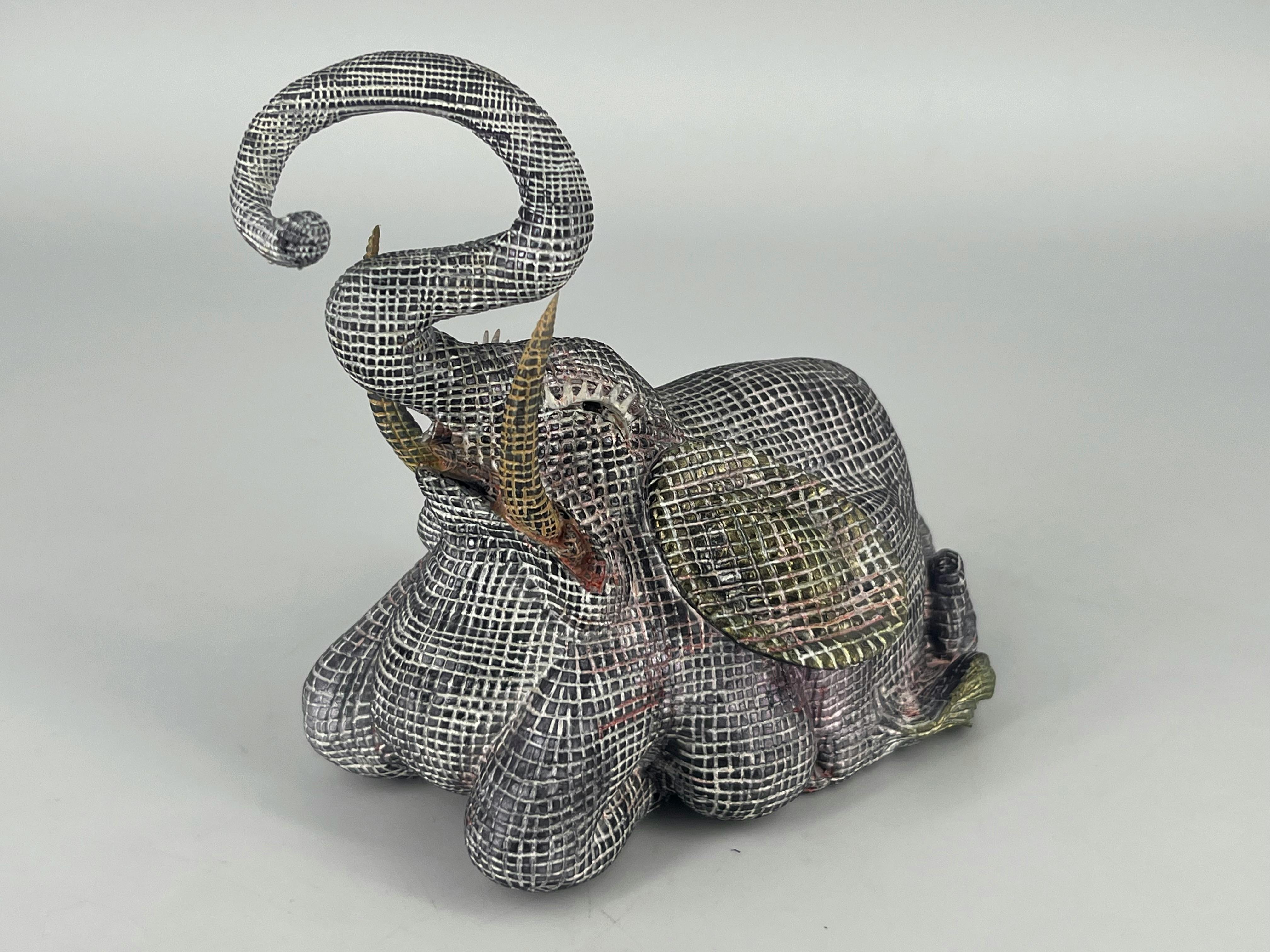 【海洋堂：作品】 伊藤若冲 象「京玄虹(きょうげんこう)」※京都 蔦屋書店限定　2026年6月下旬～7月上旬頃発送予定