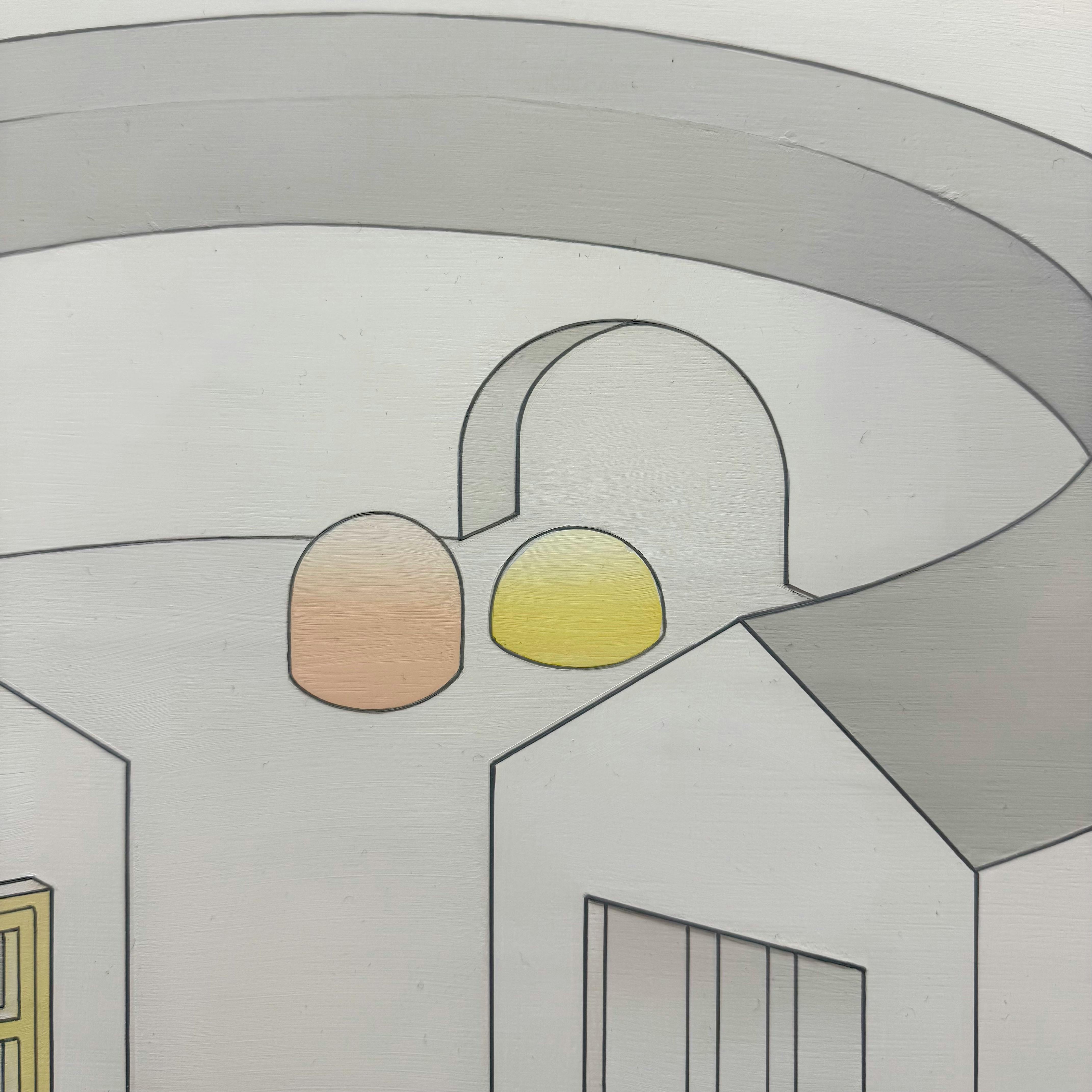 「長い家」仮額付き