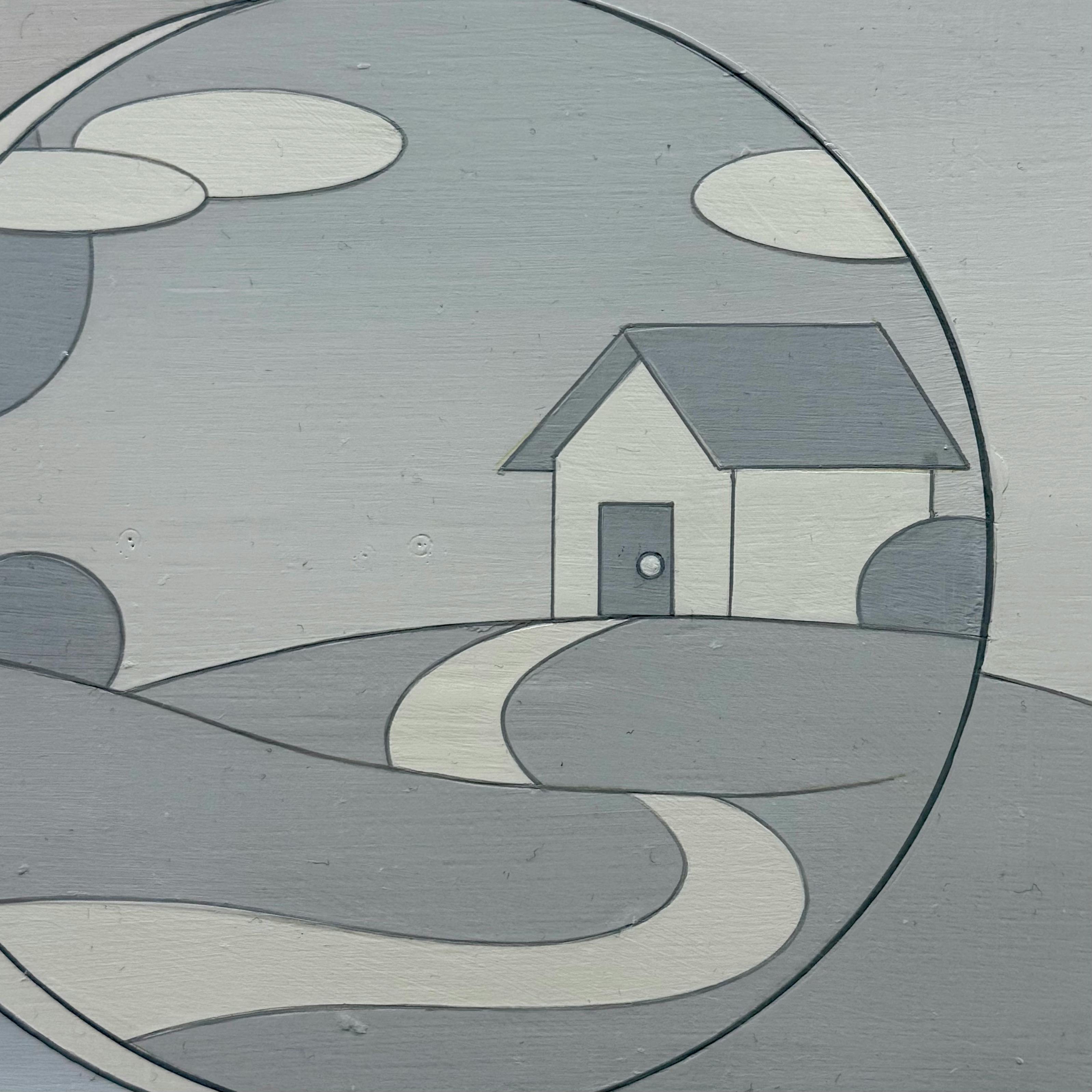 「風景」仮額付き