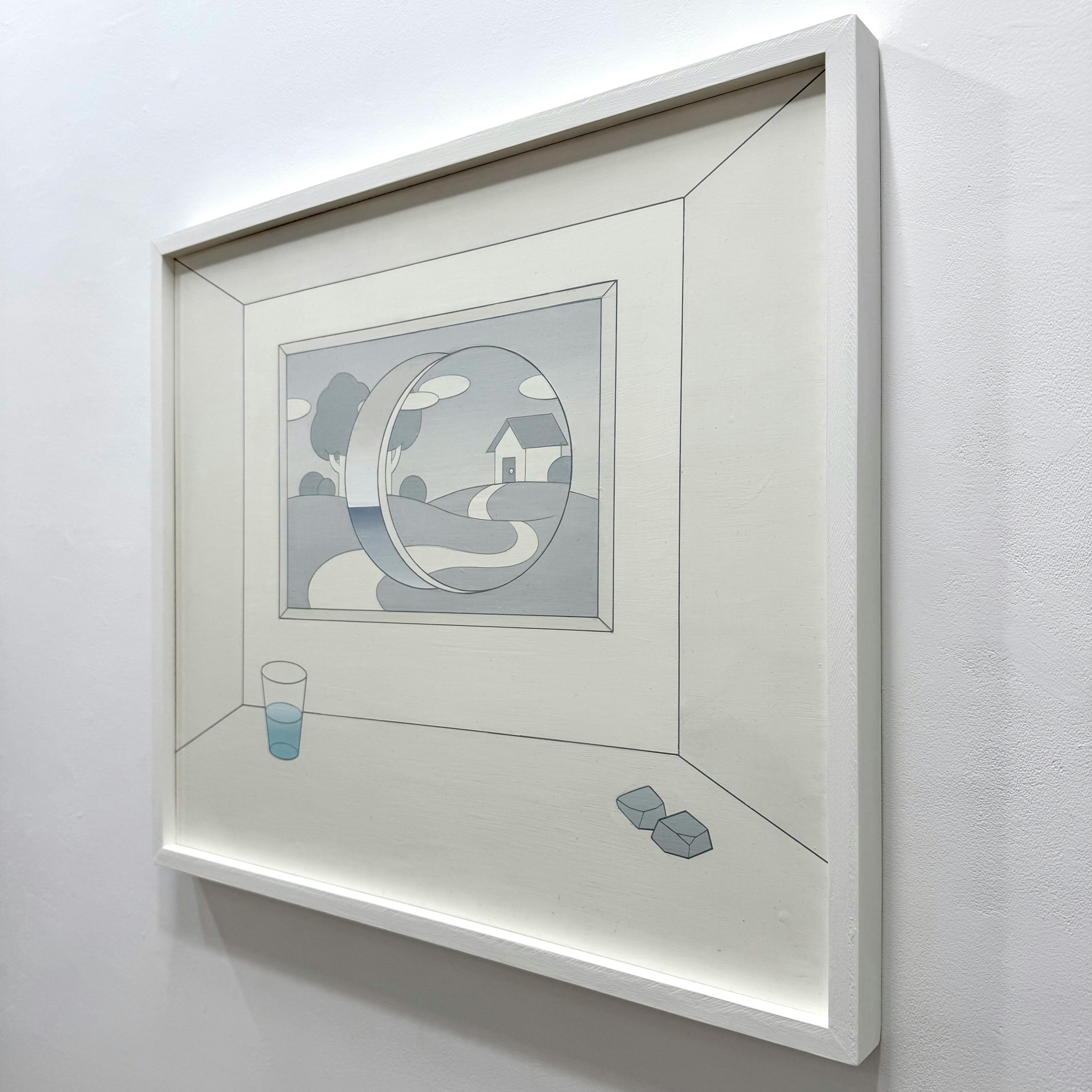 「風景」仮額付き