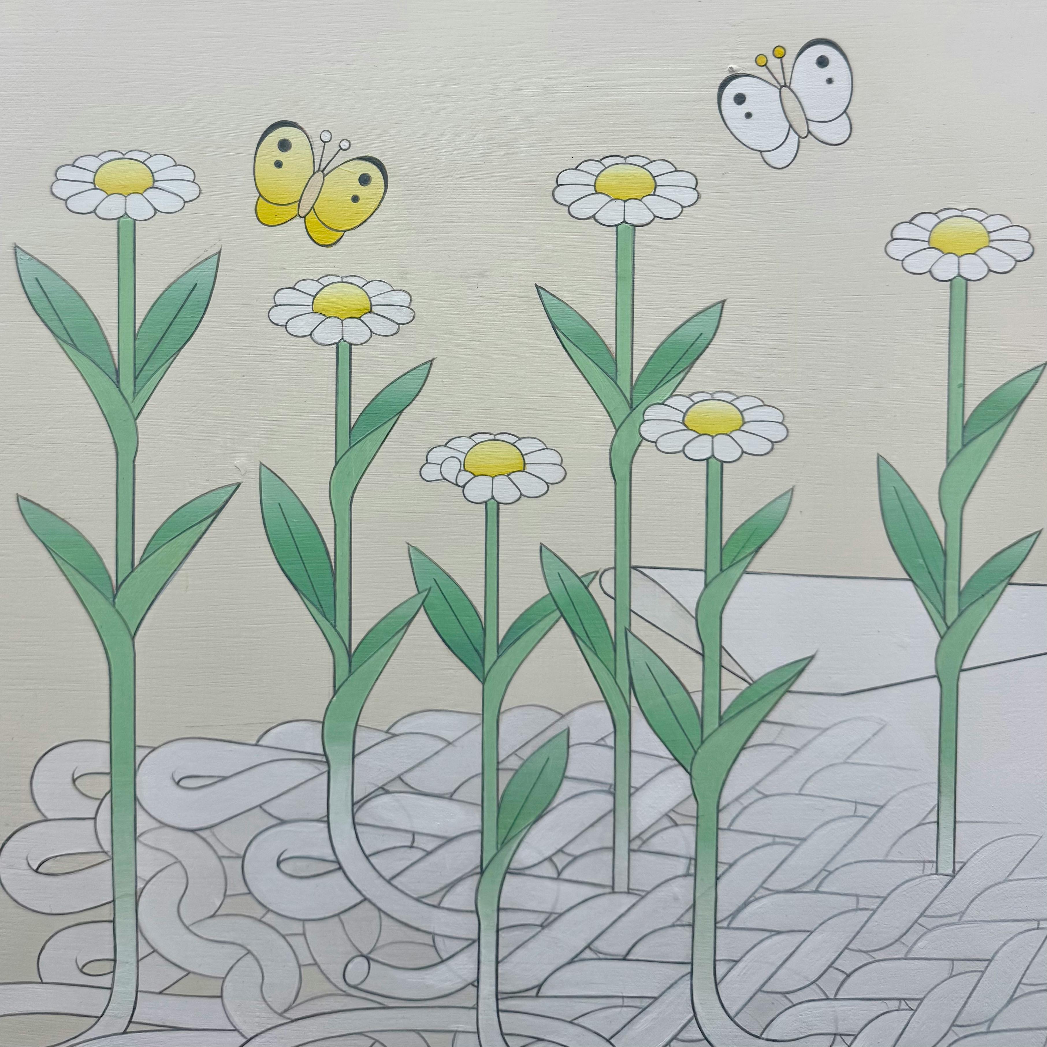 「草結ぶ」仮額付き