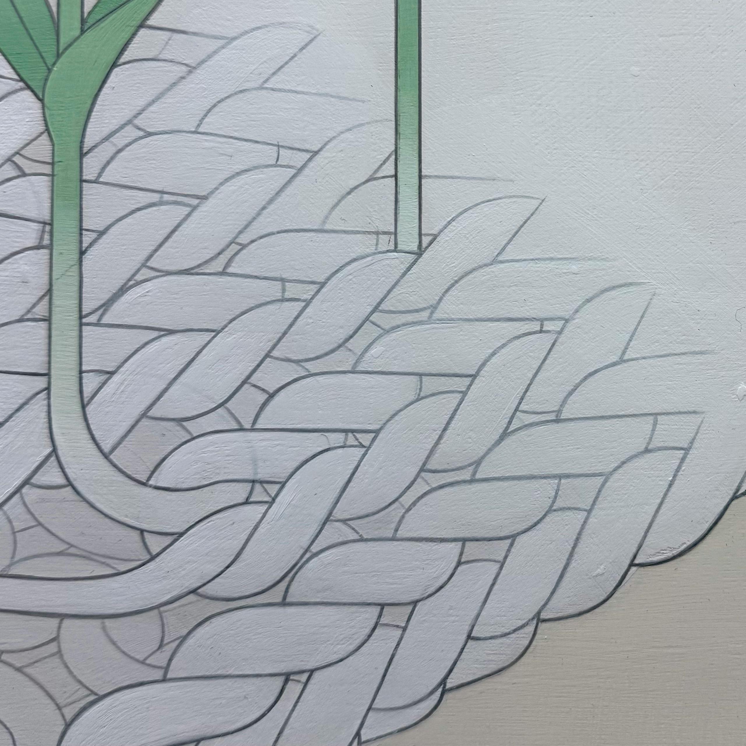 「草結ぶ」仮額付き