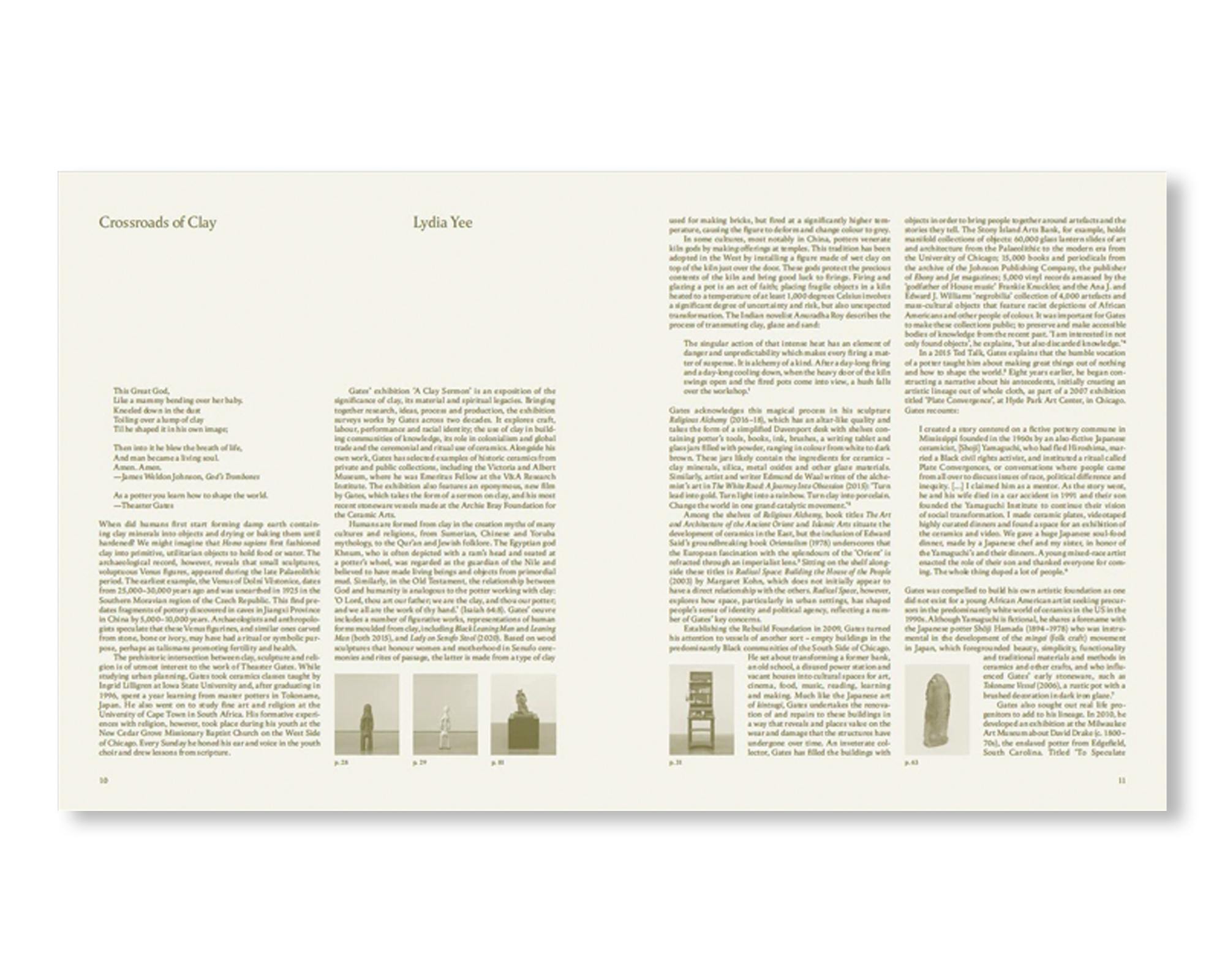 A CLAY SERMON [SIGNED]