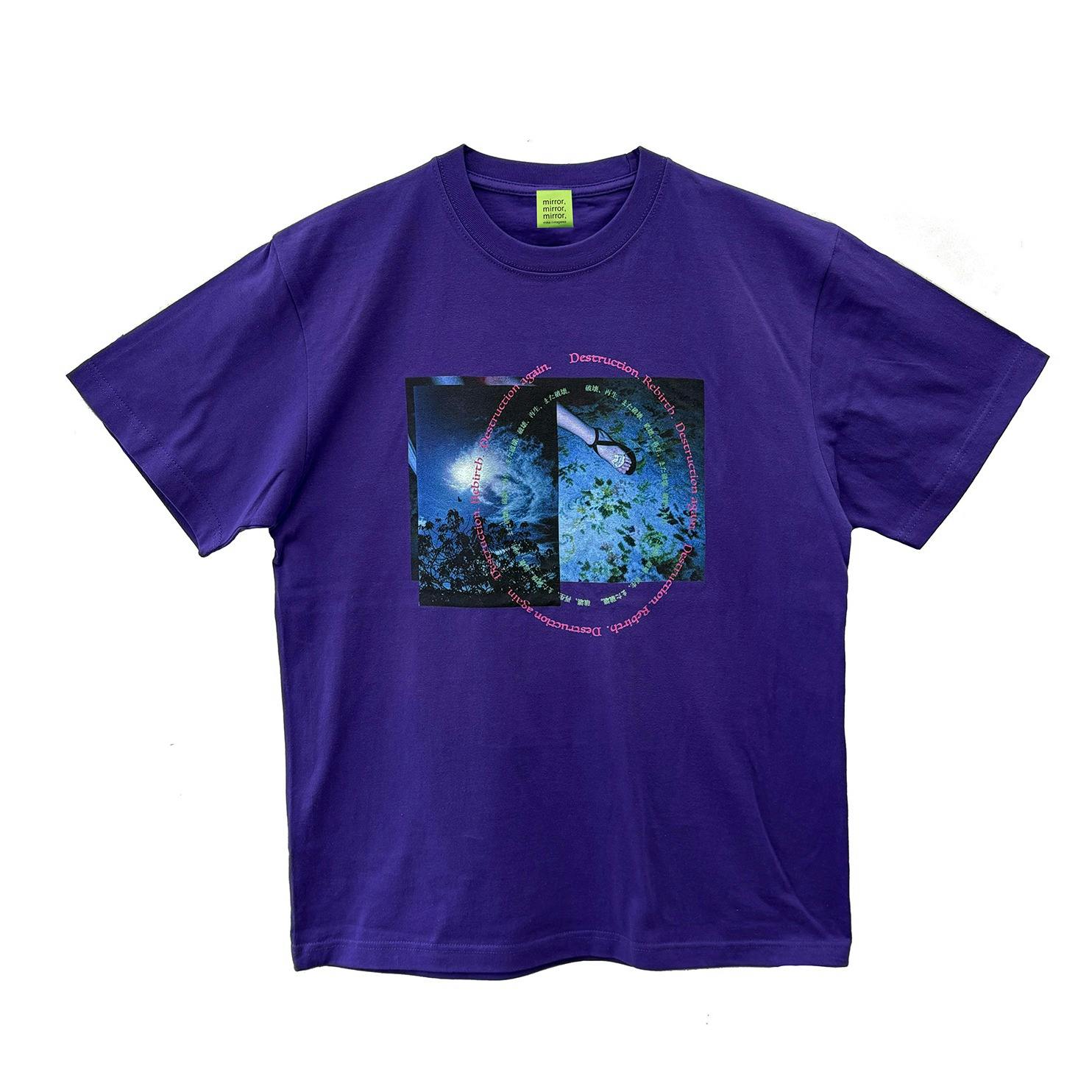 mirror, mirror, mirror mika ninagawa　Tシャツ（カラー PURPLE / サイズS）