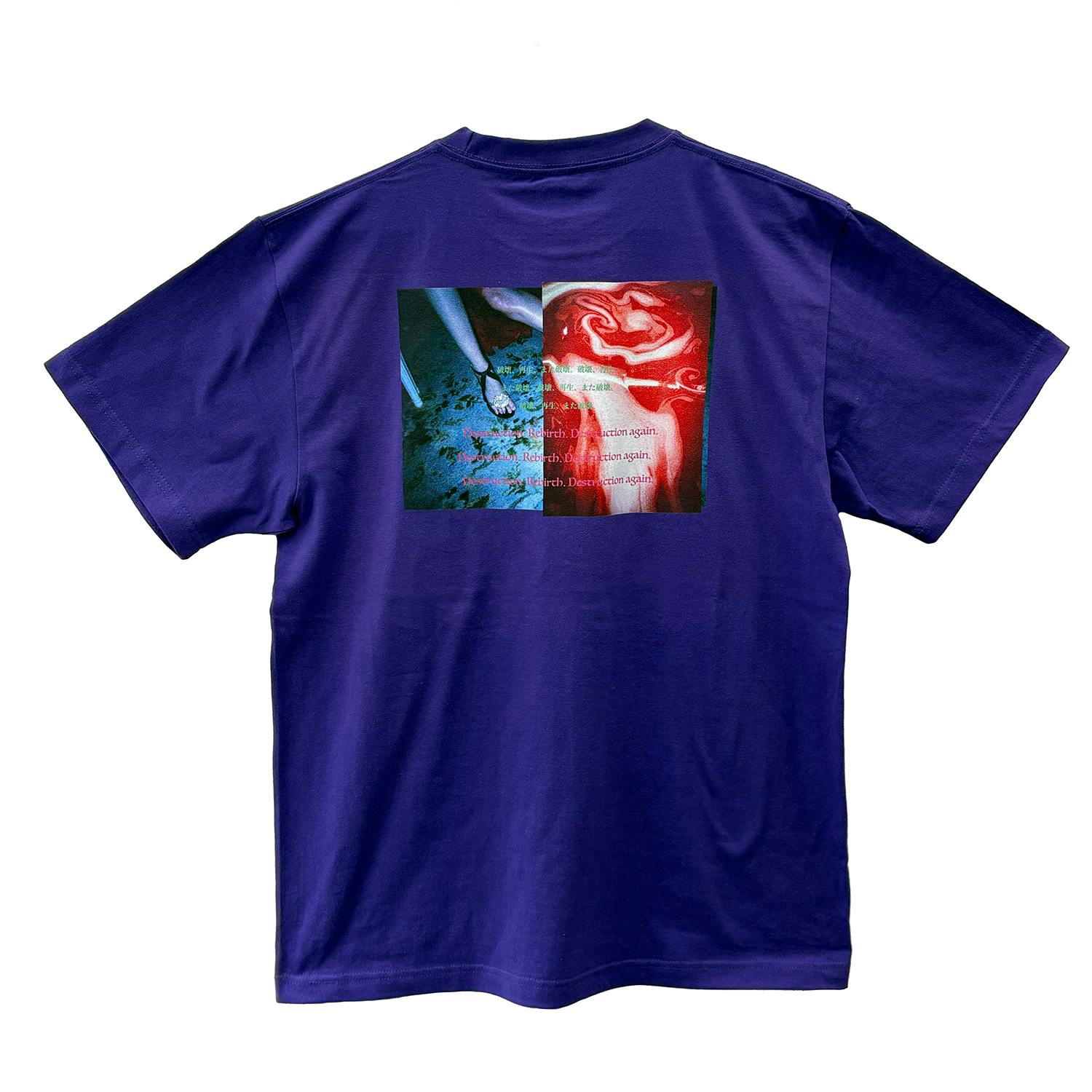 mirror, mirror, mirror mika ninagawa　Tシャツ（カラー PURPLE / サイズL）