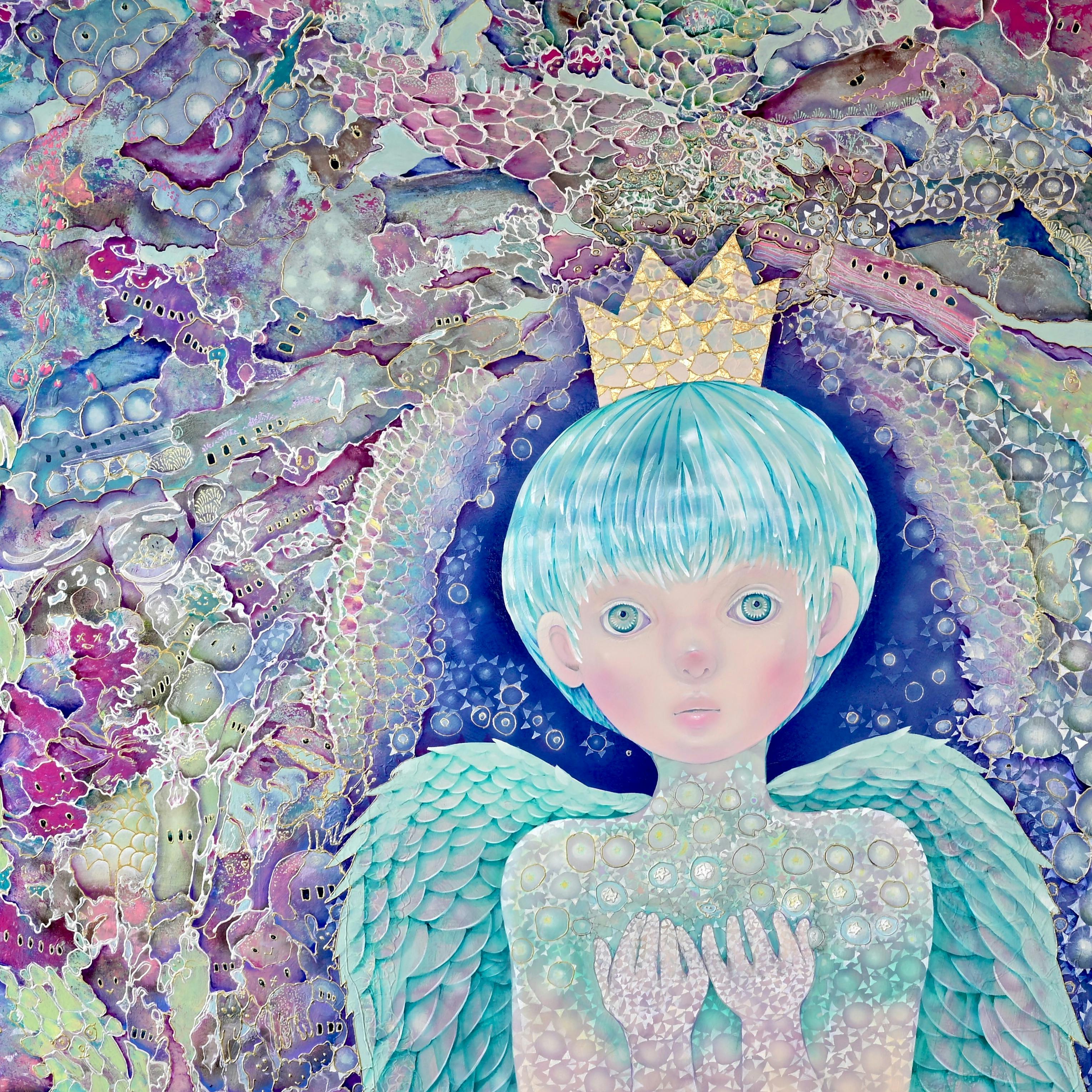 物語りの雨-緑の羽