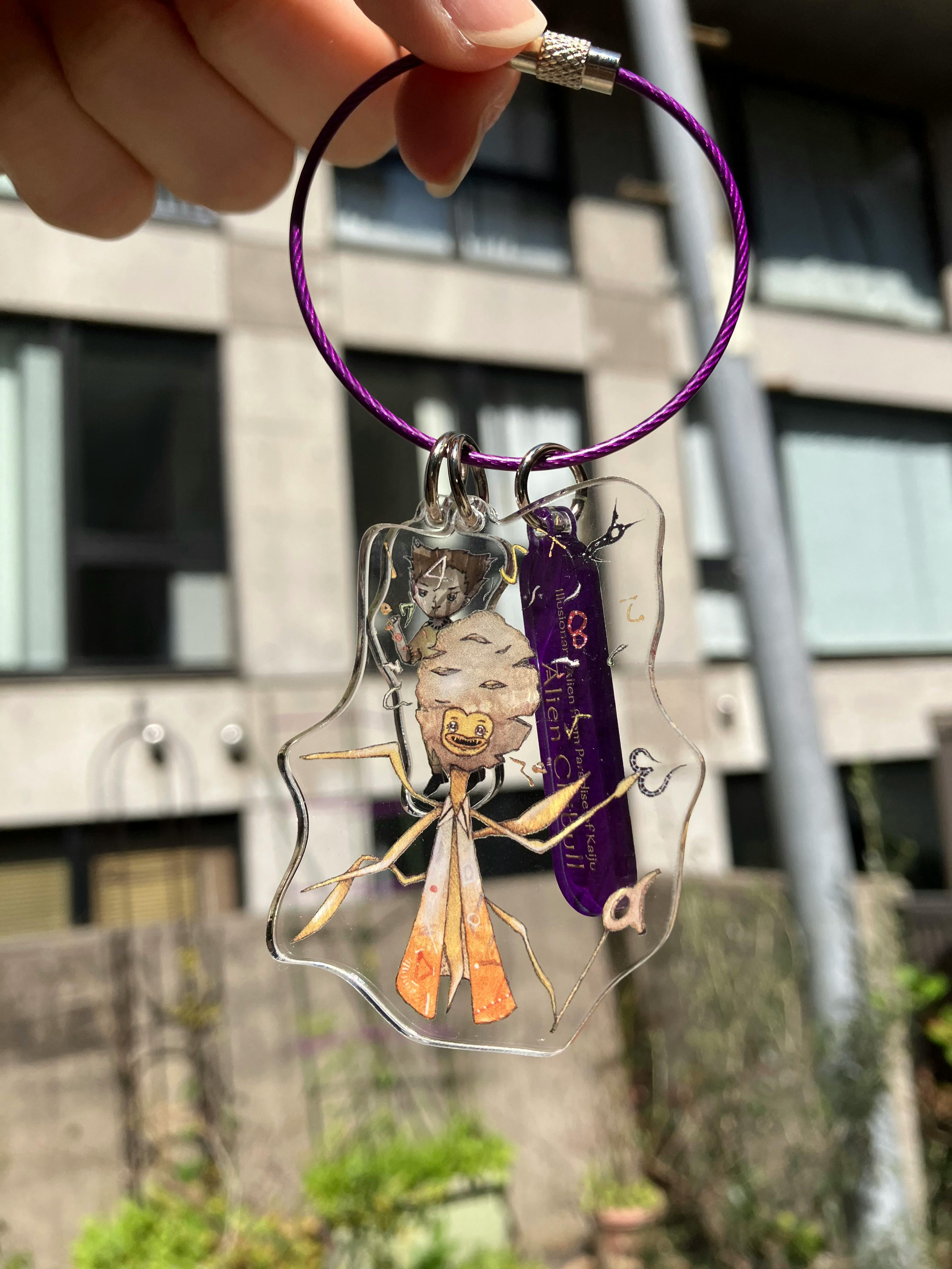 「かいじゅうたちの楽園」アクリルキーホルダー／チブル星人