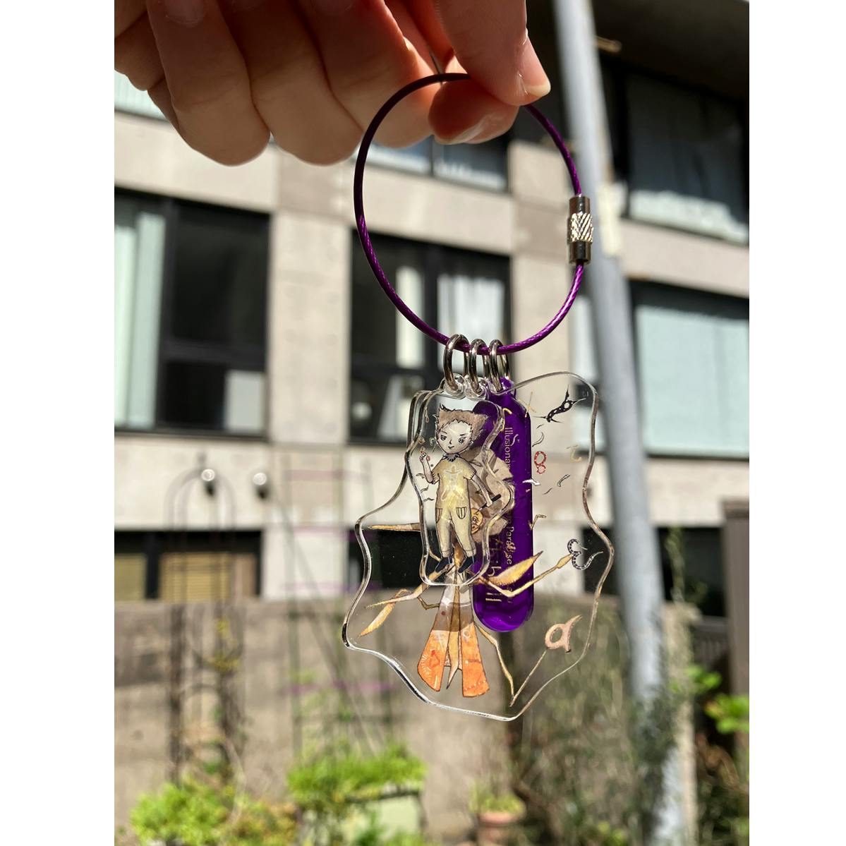 「かいじゅうたちの楽園」アクリルキーホルダー／チブル星人