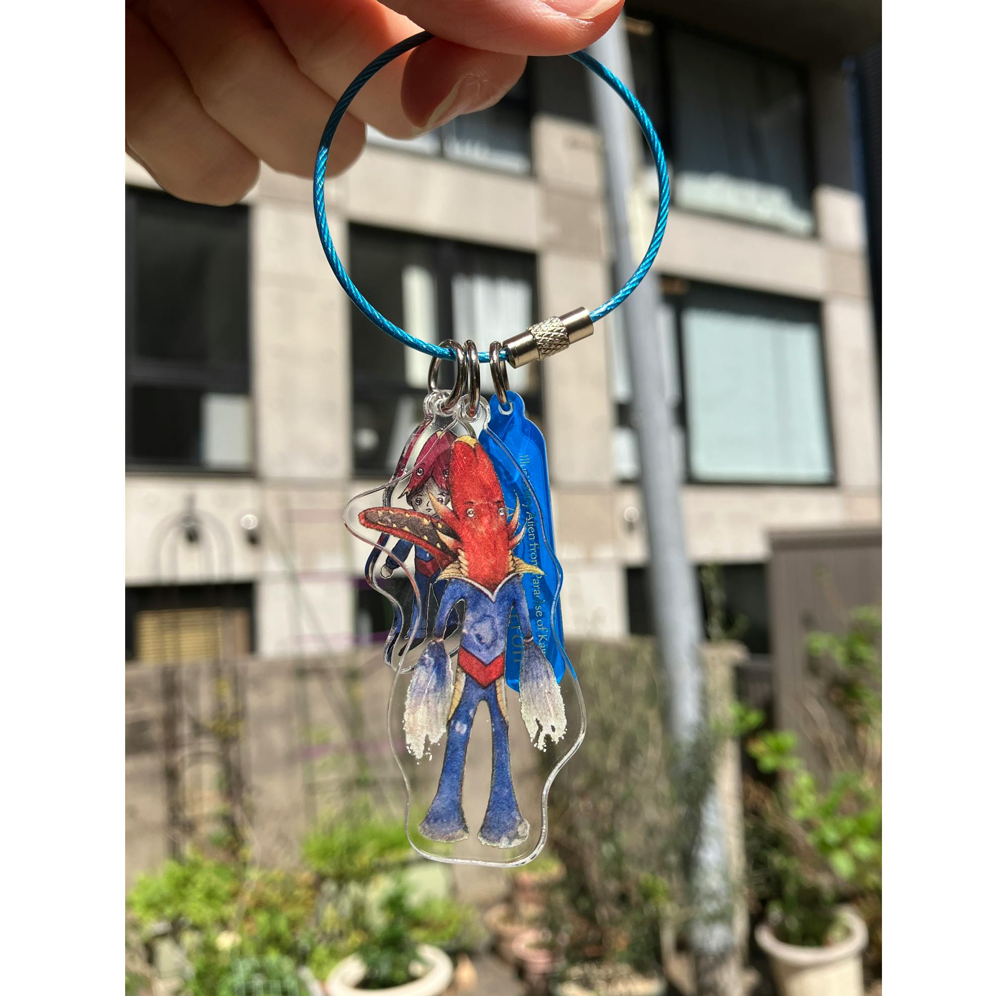 「かいじゅうたちの楽園」アクリルキーホルダー／メトロン星人
