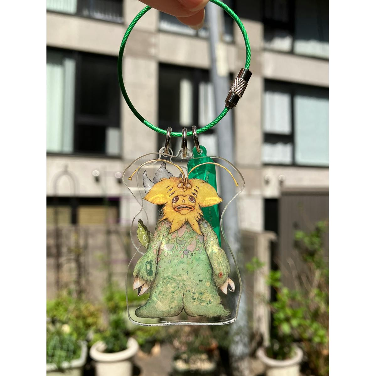 「かいじゅうたちの楽園」アクリルキーホルダー／ヤメタランス