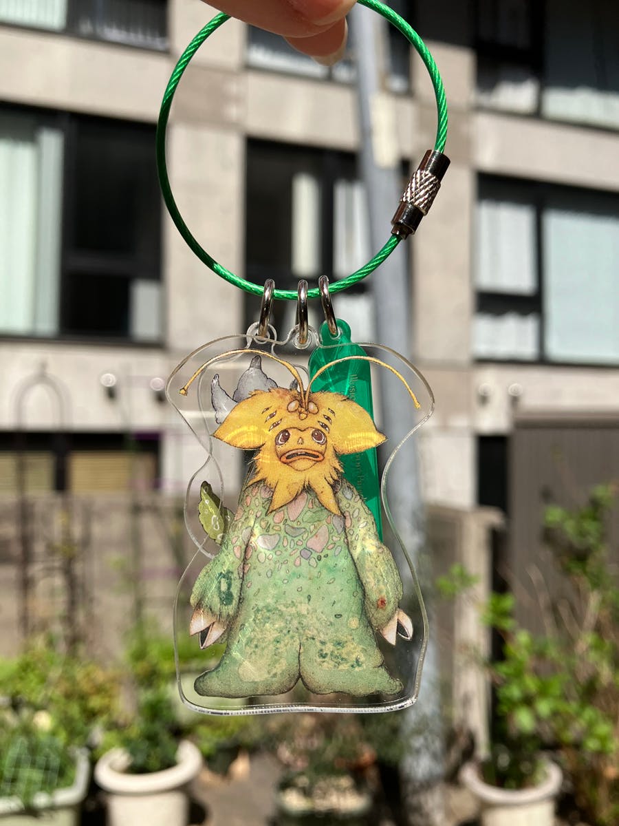 「かいじゅうたちの楽園」アクリルキーホルダー／ヤメタランス