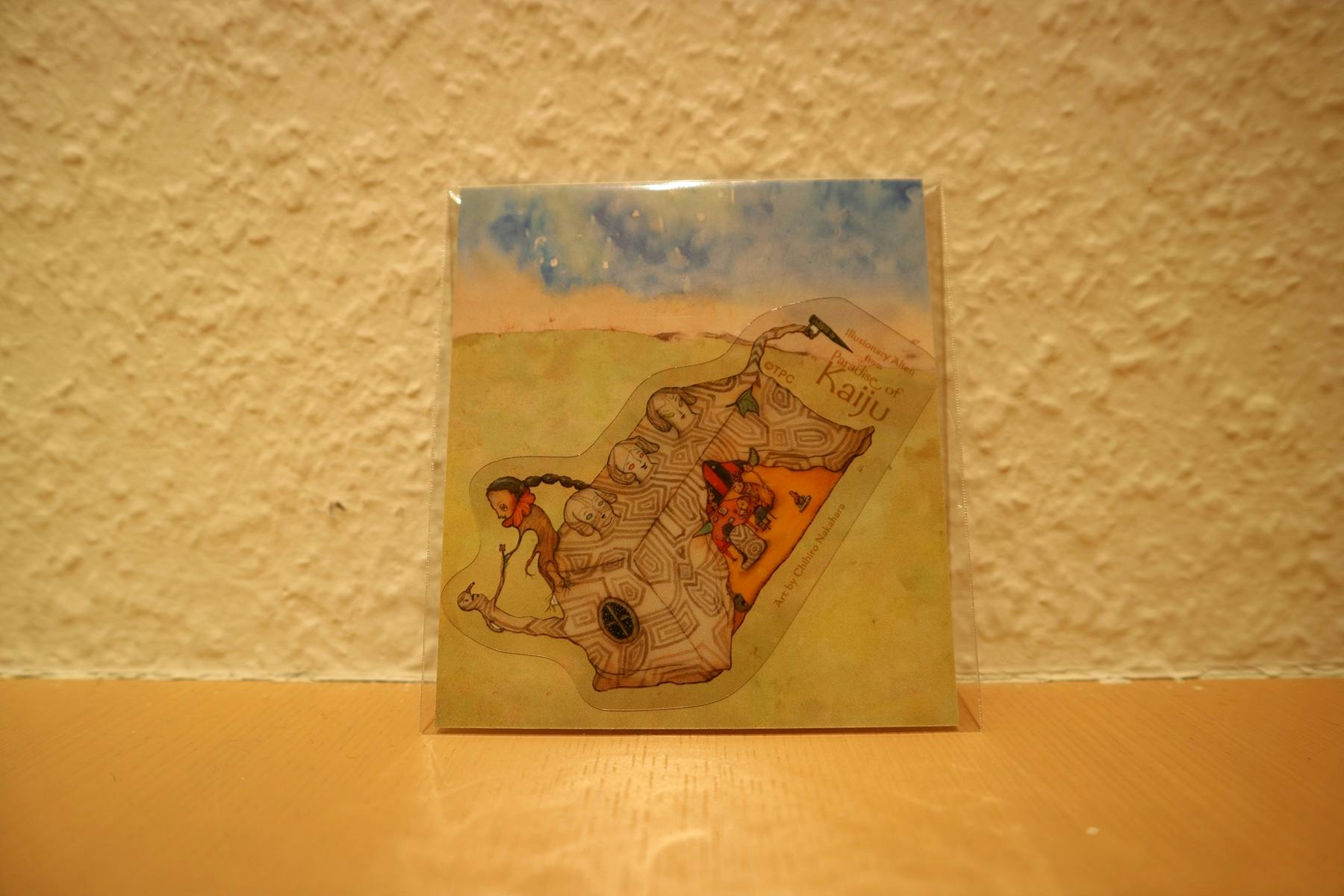 「かいじゅうたちの楽園」ステッカー／ダダ