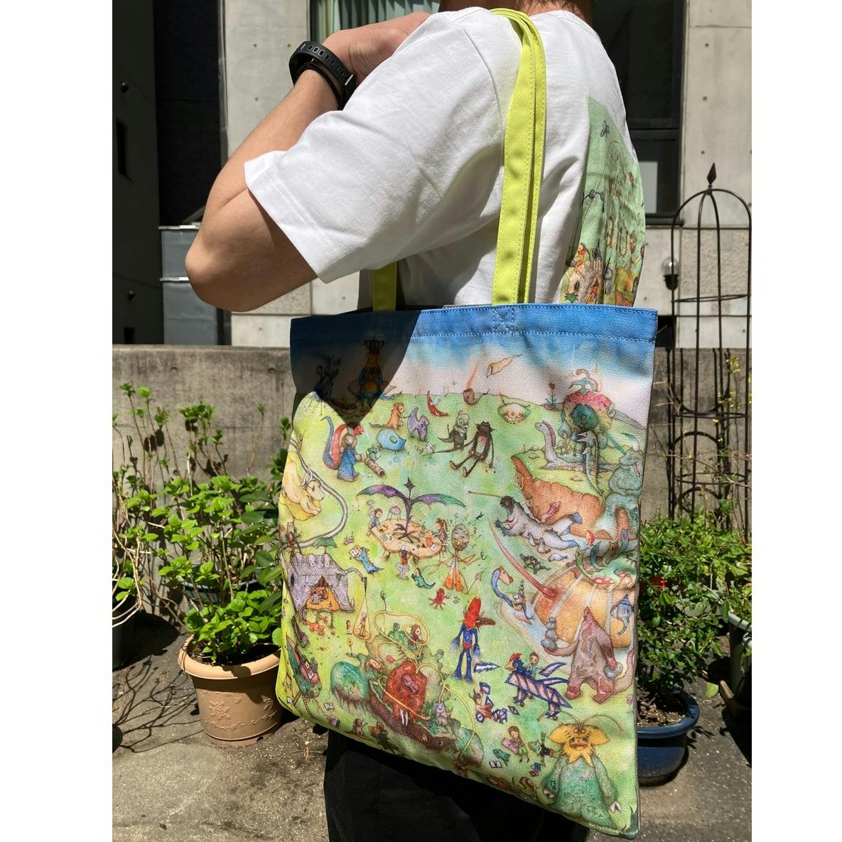 「かいじゅうたちの楽園」トートバッグ