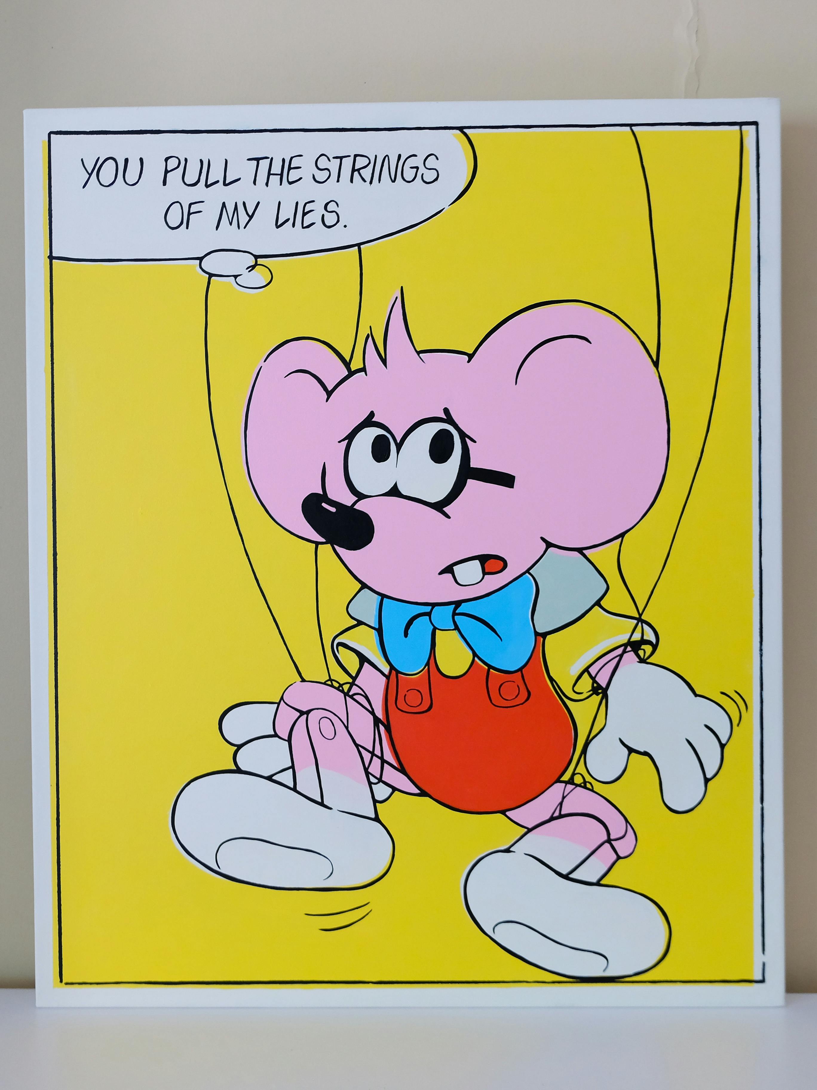 You pull the strings of my lies.