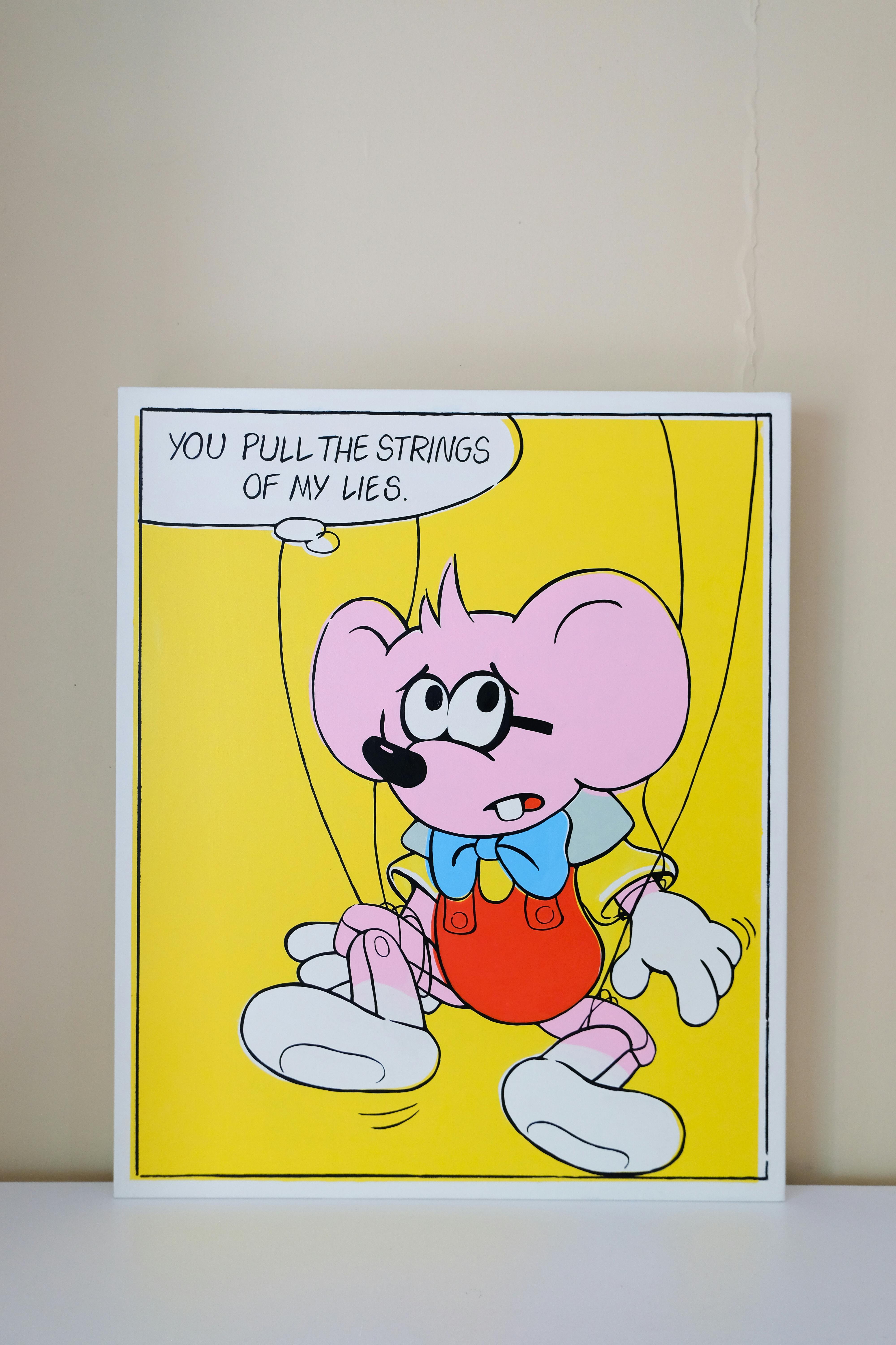 You pull the strings of my lies.