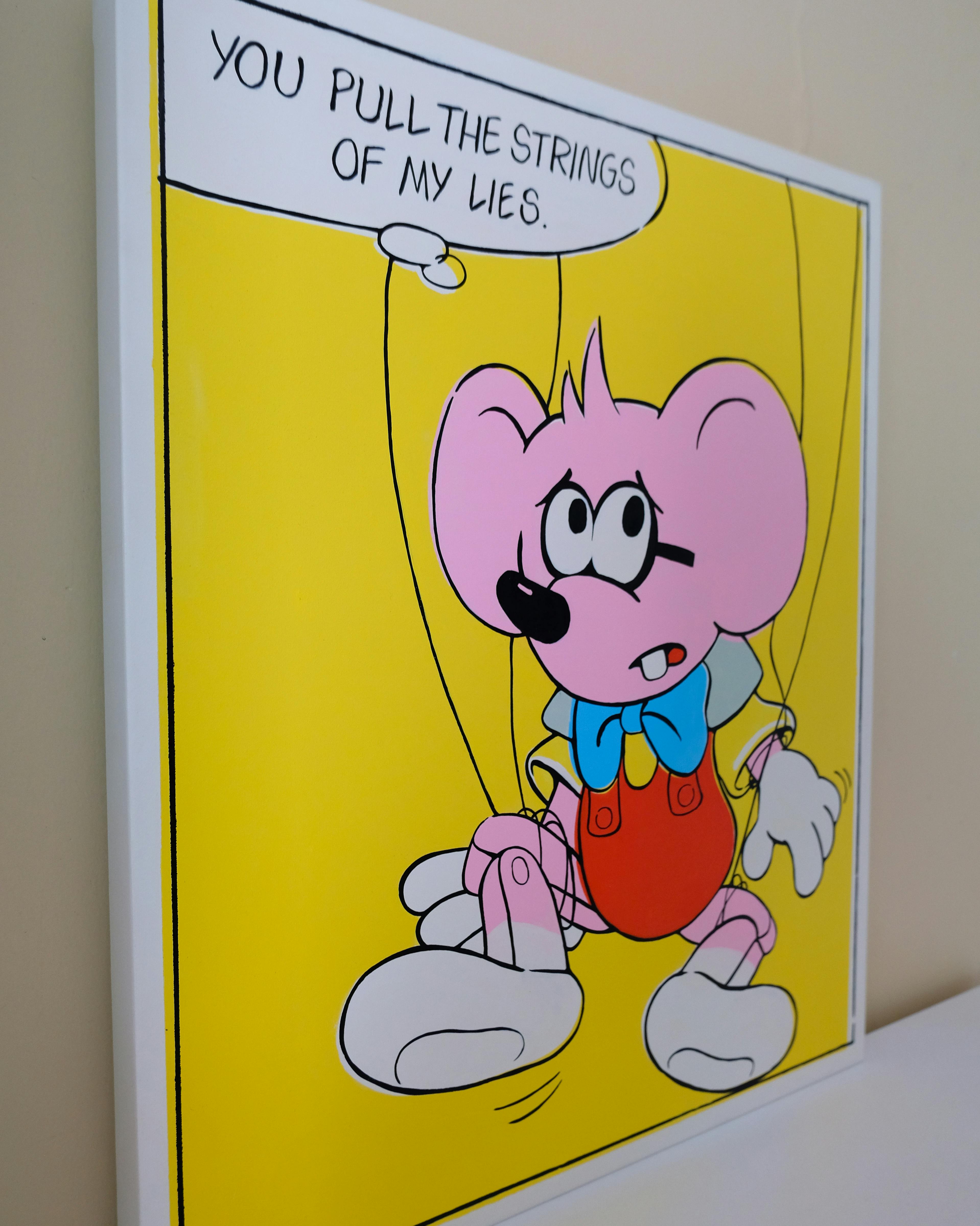 You pull the strings of my lies.