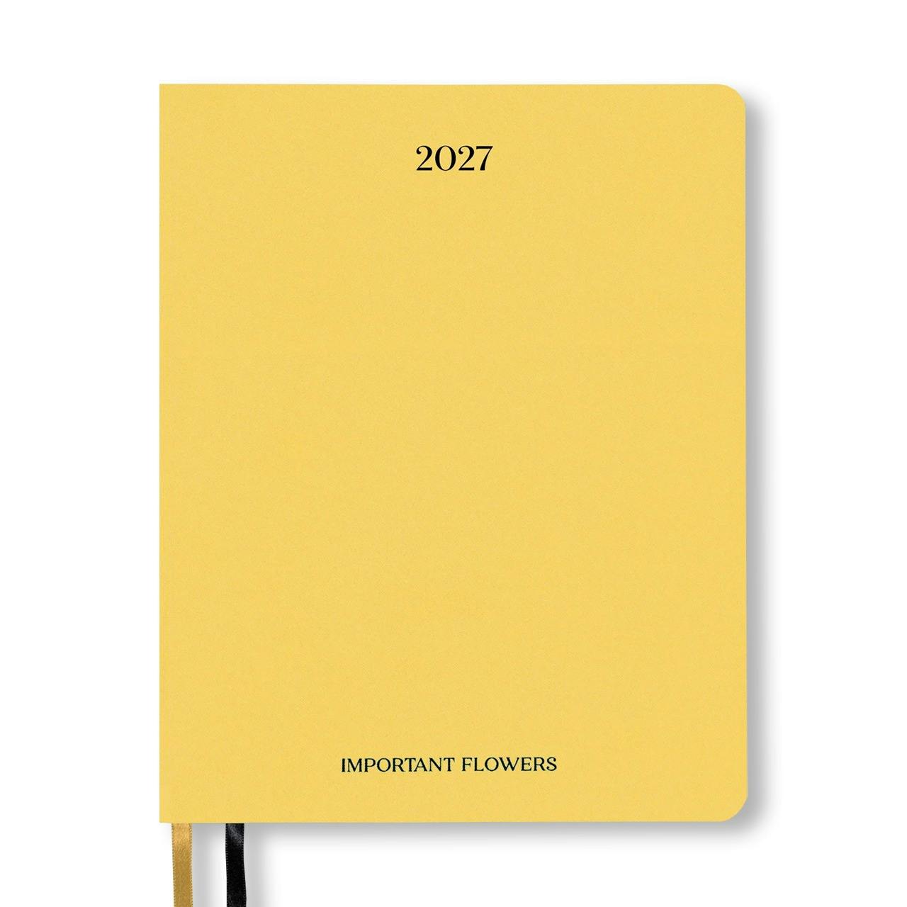 [予約受付中] THE IMPORTANT FLOWERS PLANNER 2027