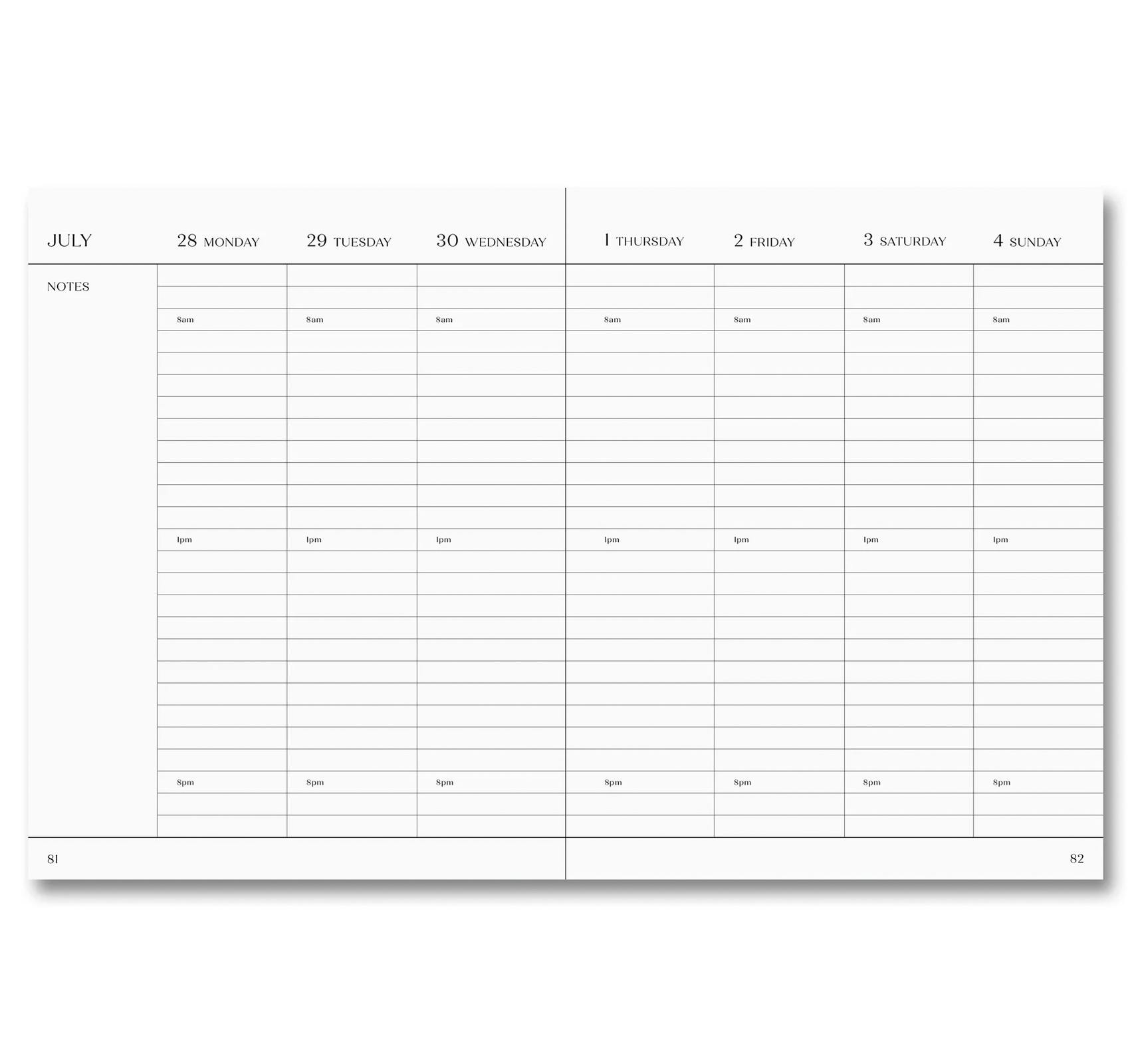 [予約受付中] THE IMPORTANT FLOWERS PLANNER 2027