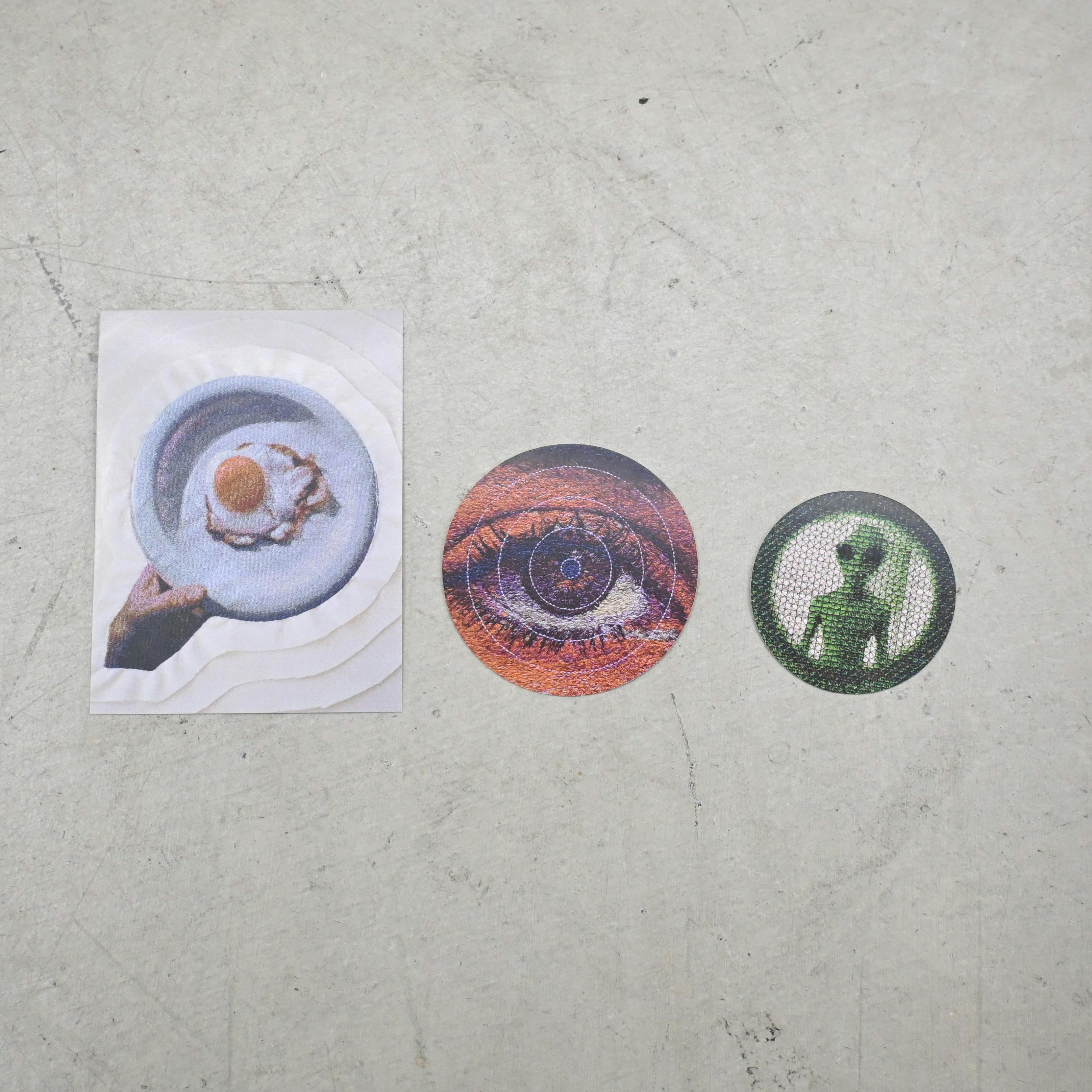 "POLYESTER DREAMS" sticker set 2