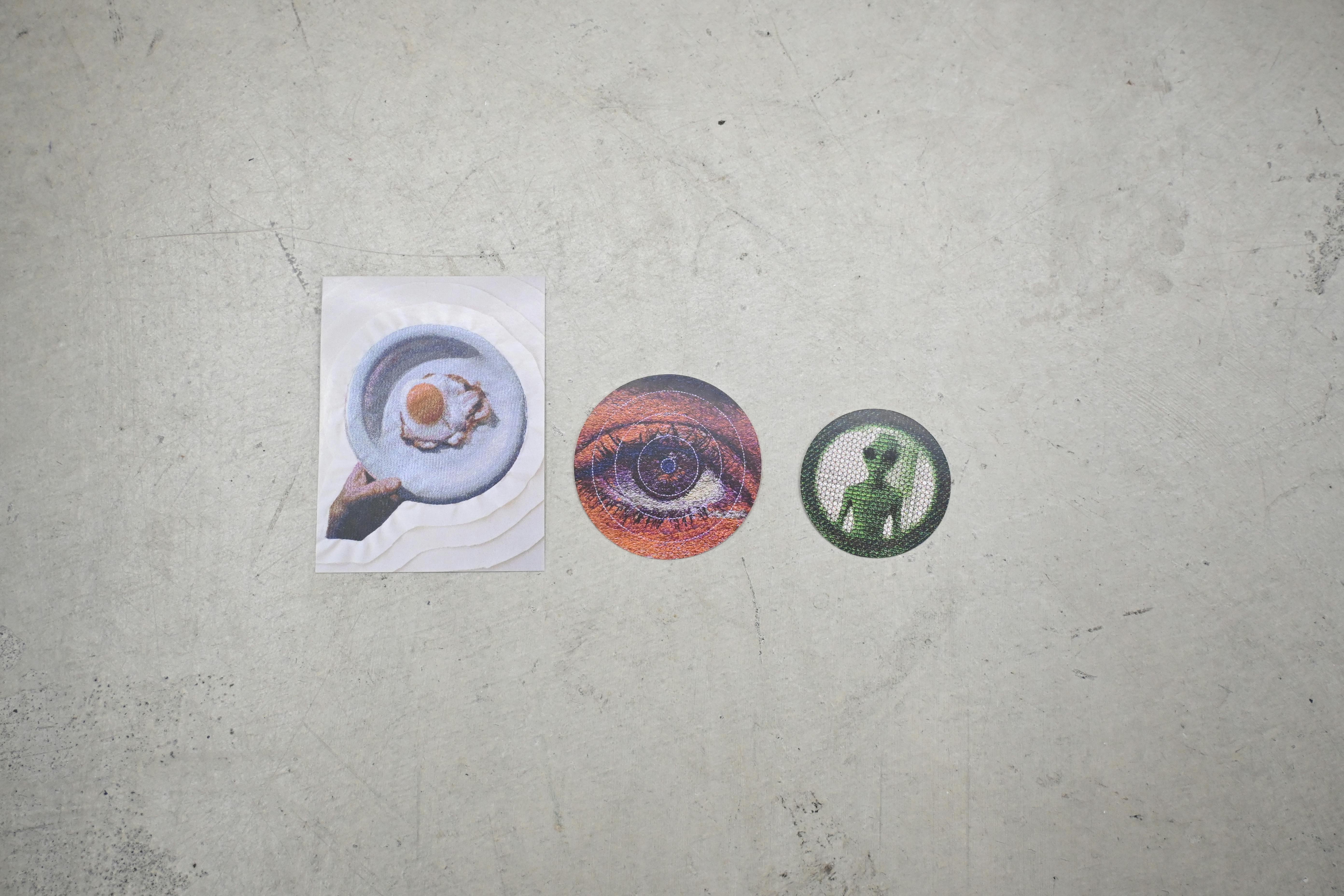 "POLYESTER DREAMS" sticker set 2