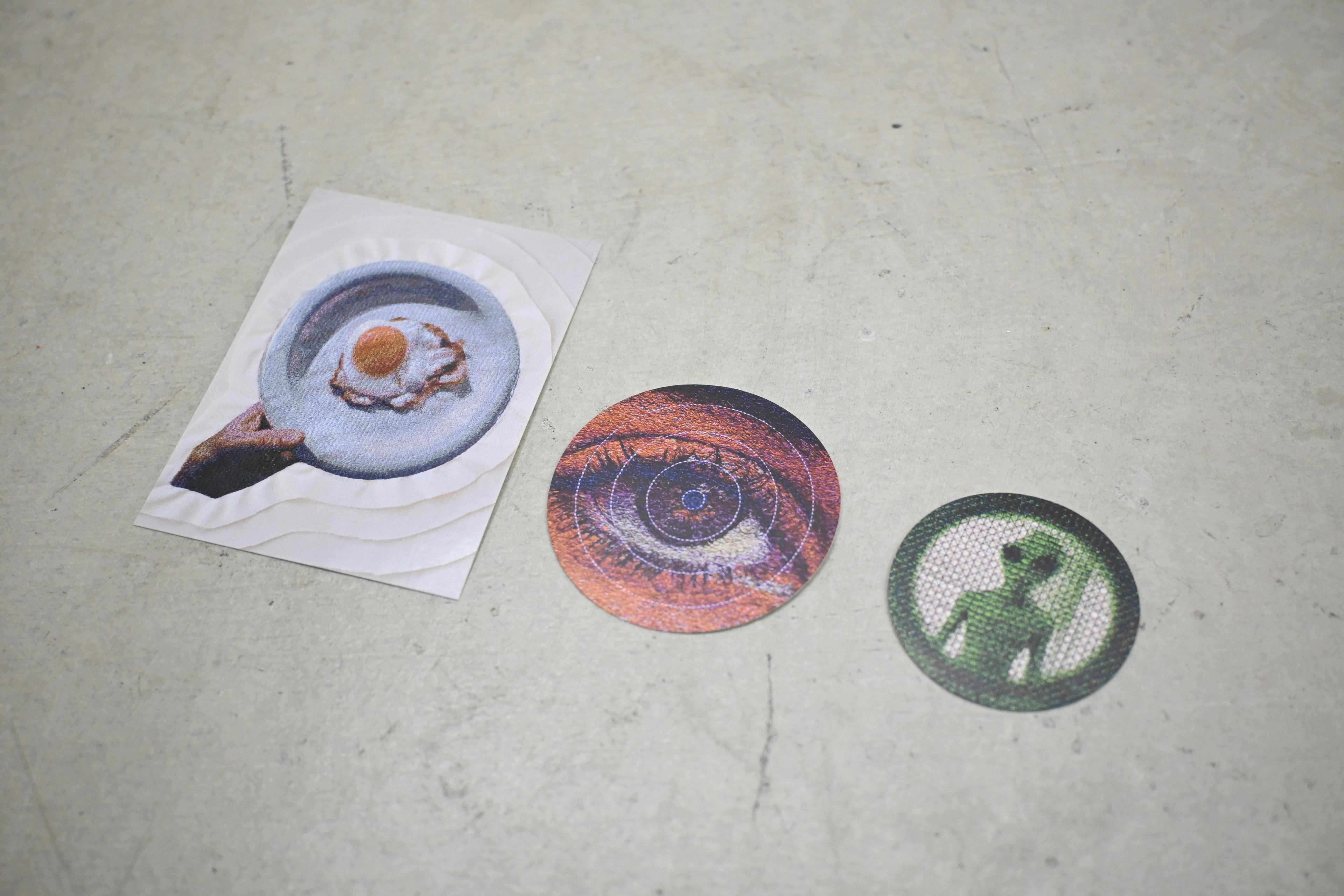 "POLYESTER DREAMS" sticker set 2