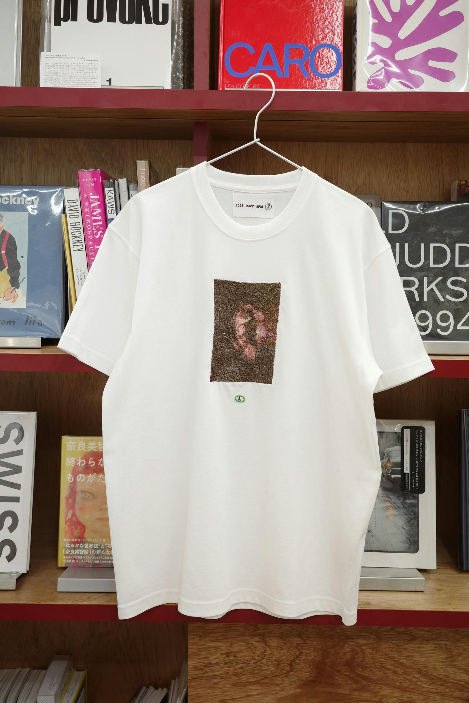 size-L 心の耳／hEARt Tee - 10color  white