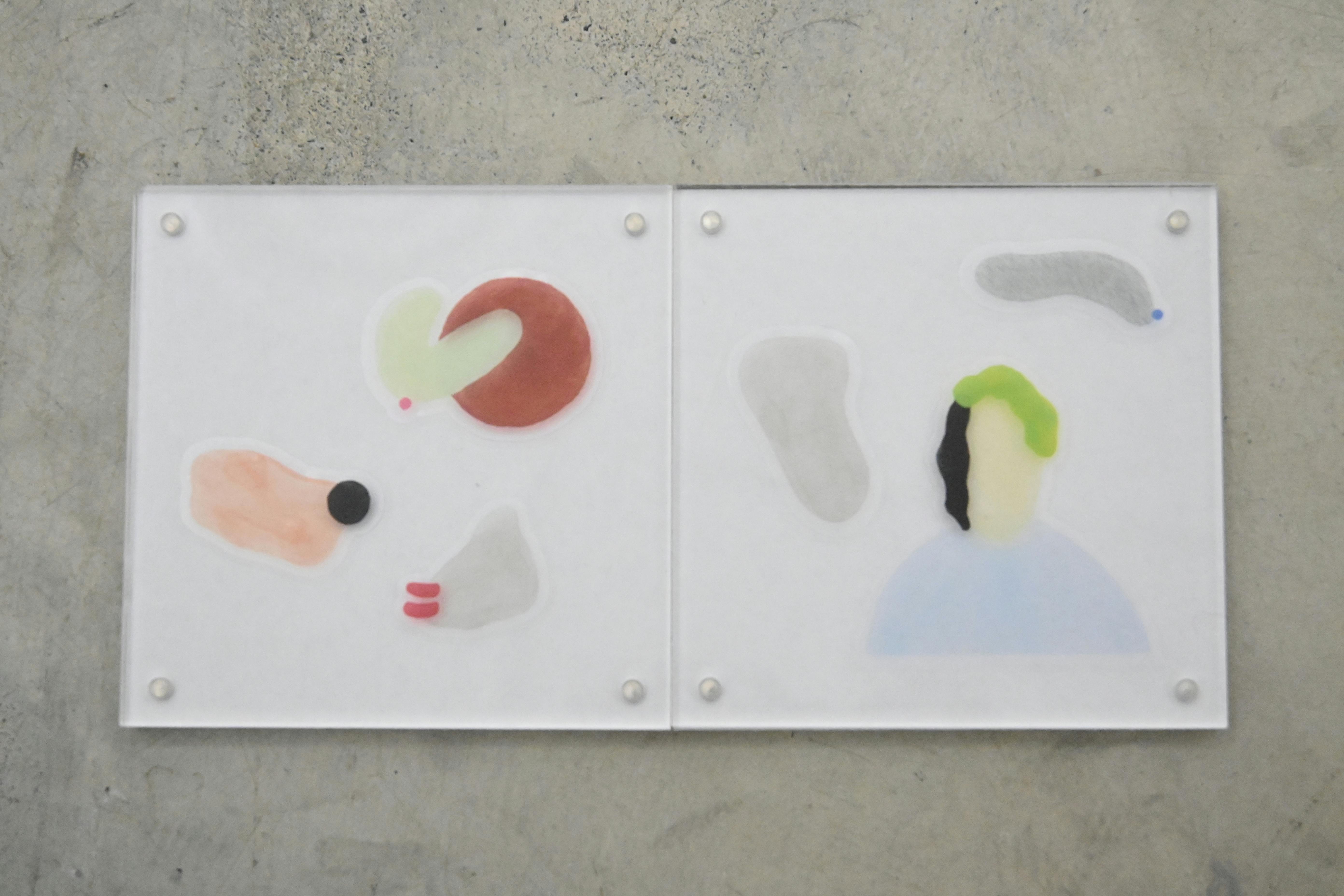 つめをぬるひと×OIL オリジナルステッカー「都々逸」