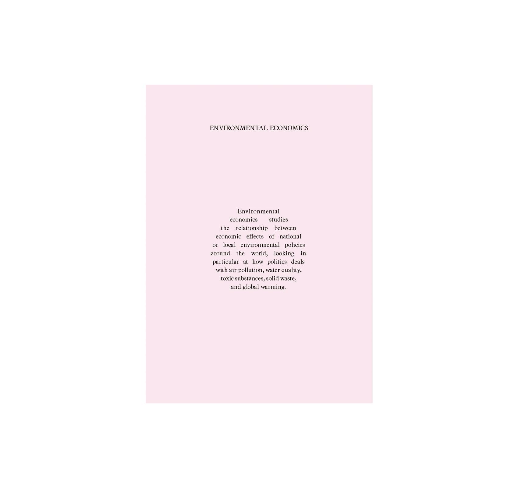 THESAURUS OF CHILD ECOLOGY