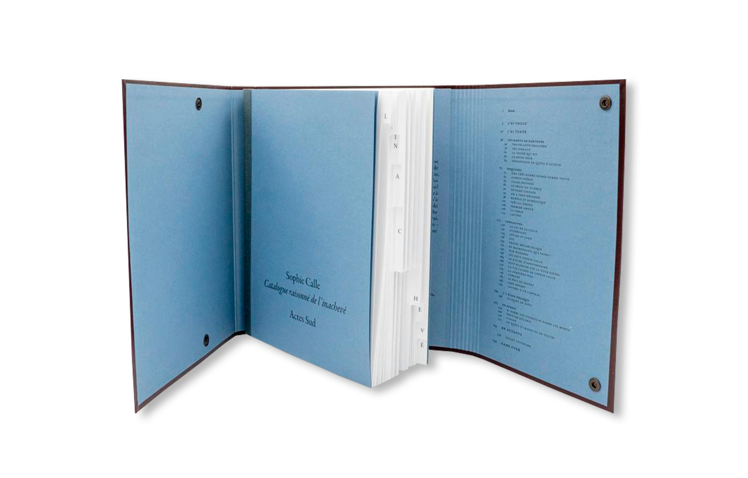 CATALOGUE RAISONNÉ OF THE UNFINISHED