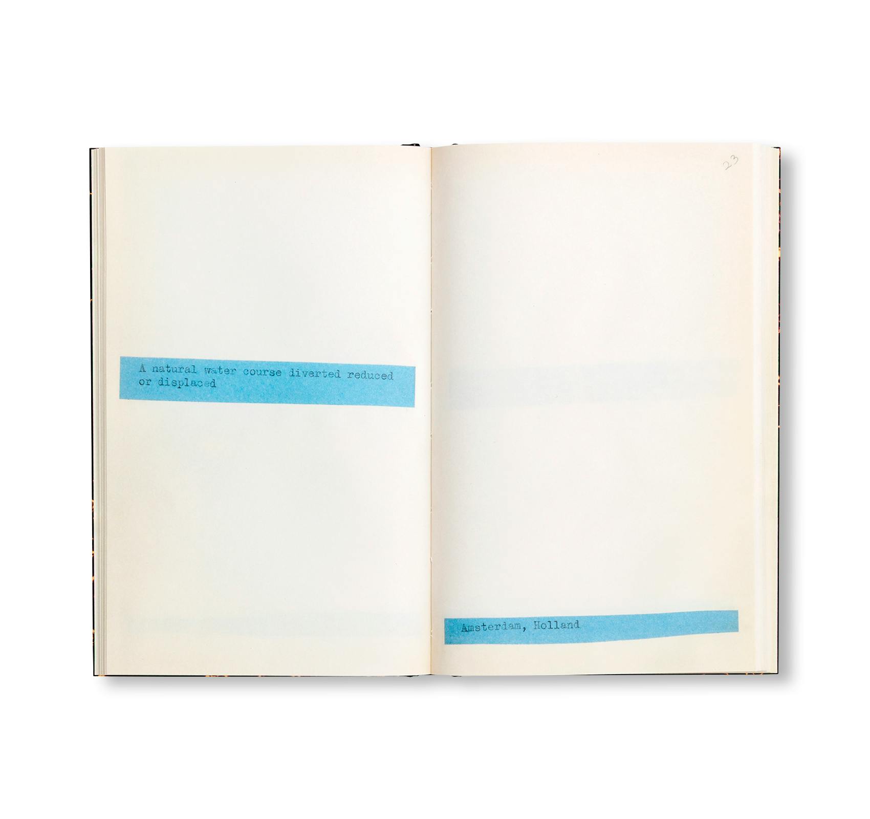 [予約受付中] TERMINAL BOUNDARIES AND A NATURAL WATER COURSE DIVERTED REDUCED OR DISPLACED