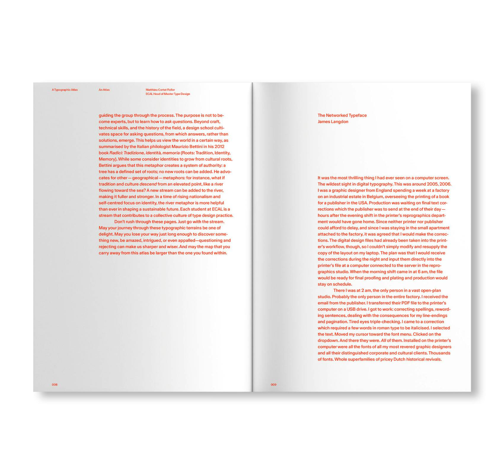 ECAL – A TYPOGRAPHIC ATLAS