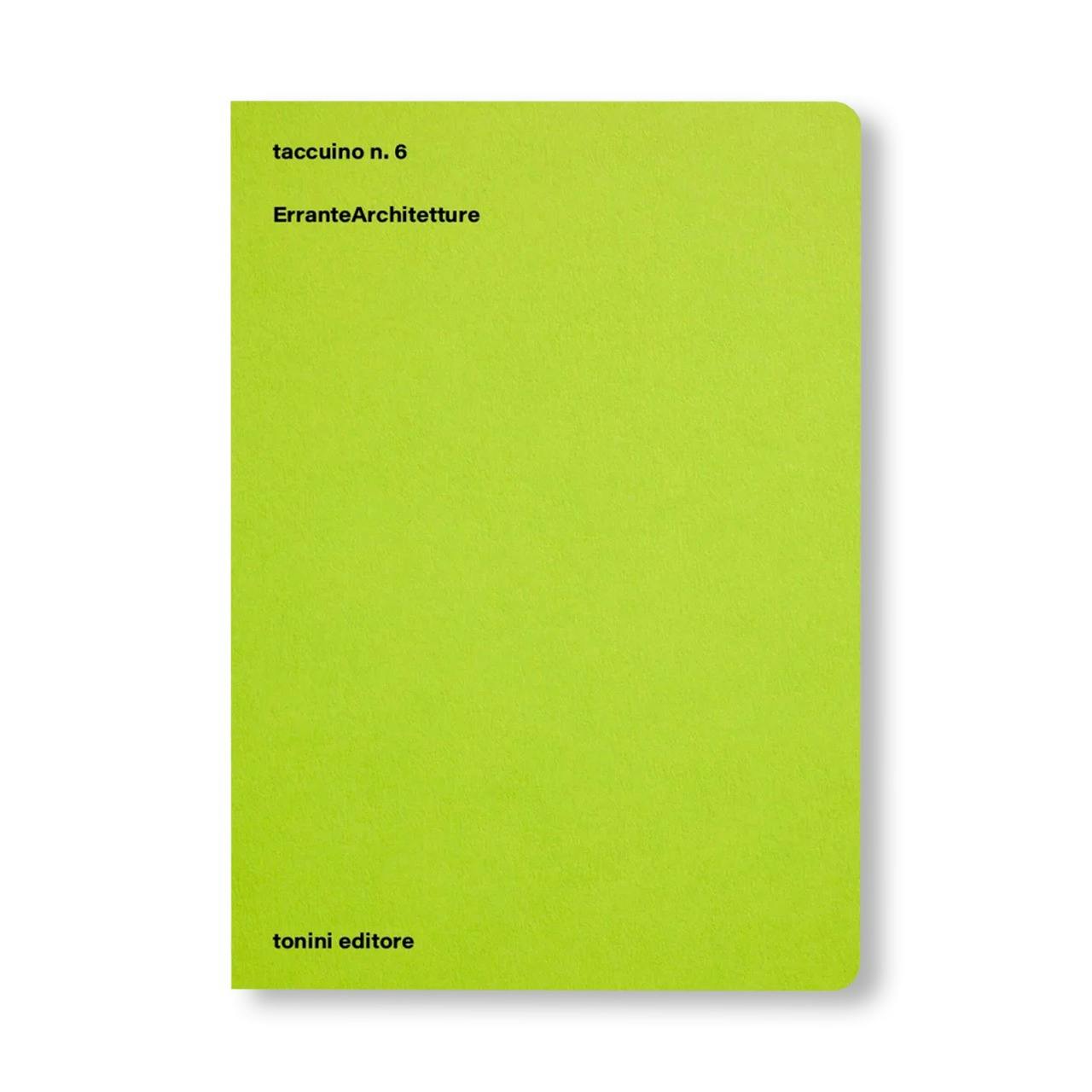 TACCUINO N.6 - ERRANTEARCHITETTURE