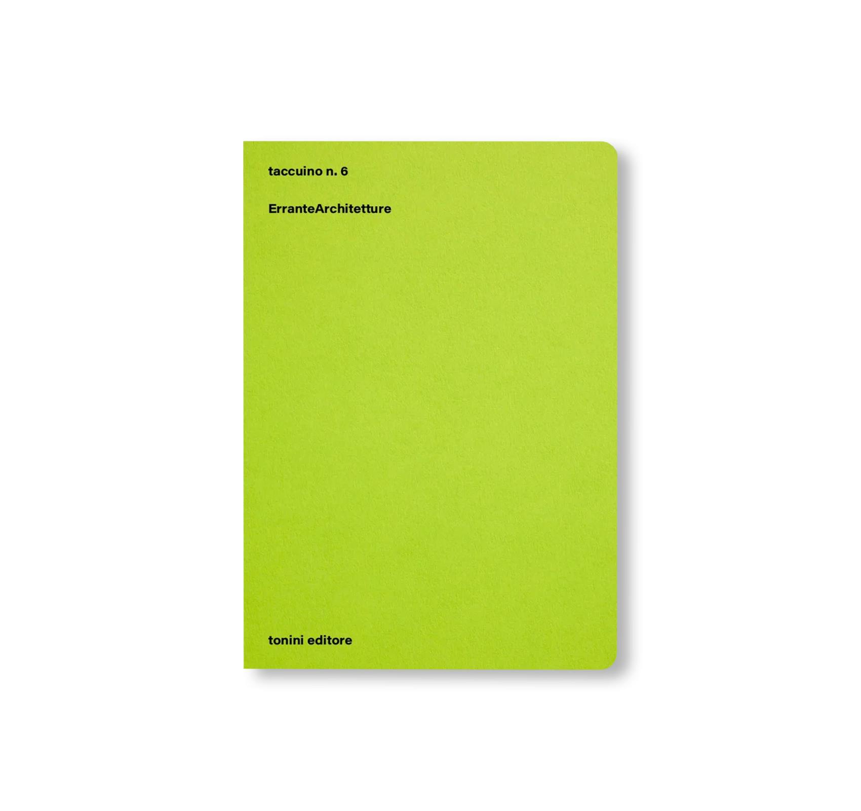 TACCUINO N.6 - ERRANTEARCHITETTURE