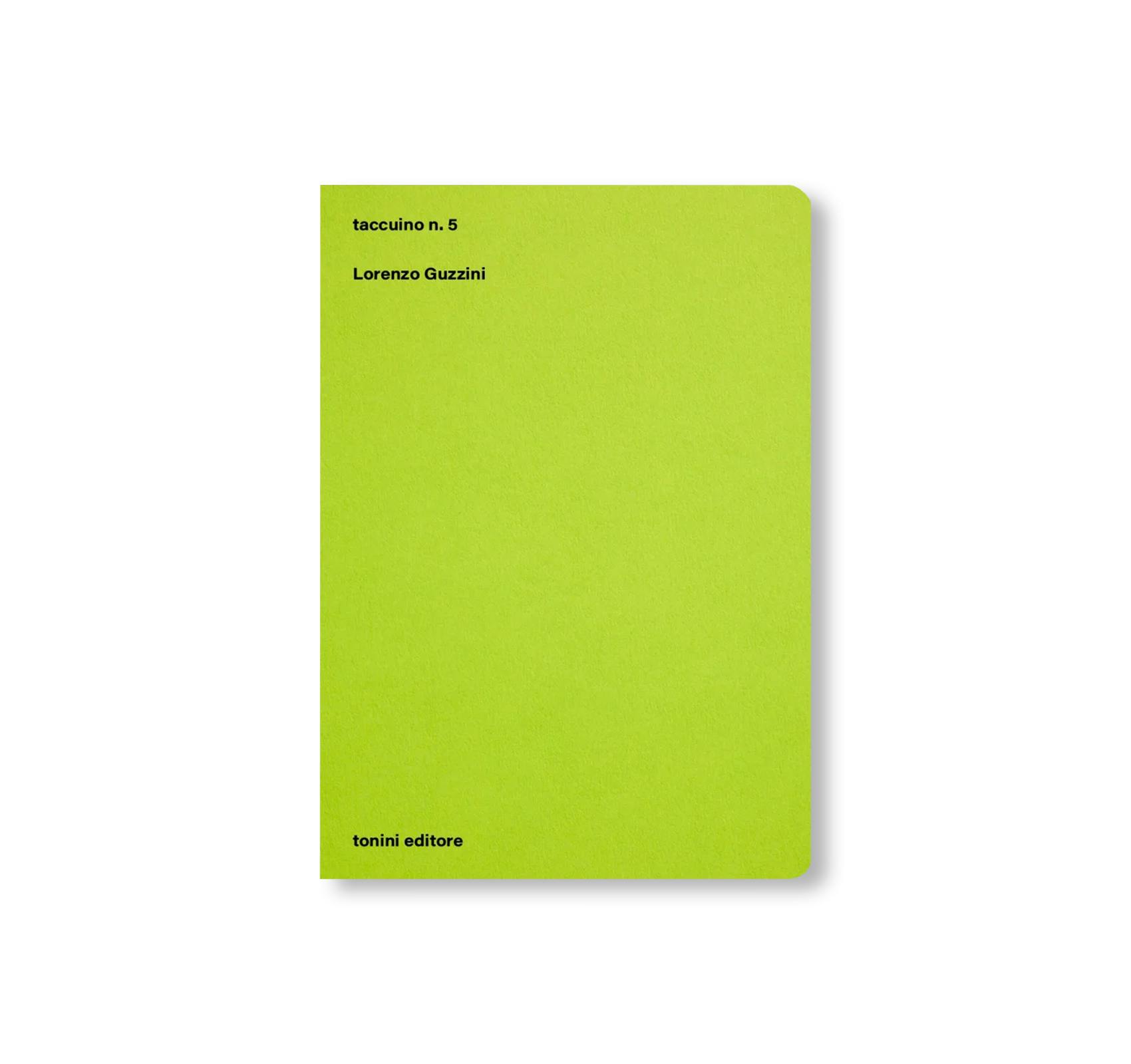 TACCUINO N.5 - LORENZO GUZZINI